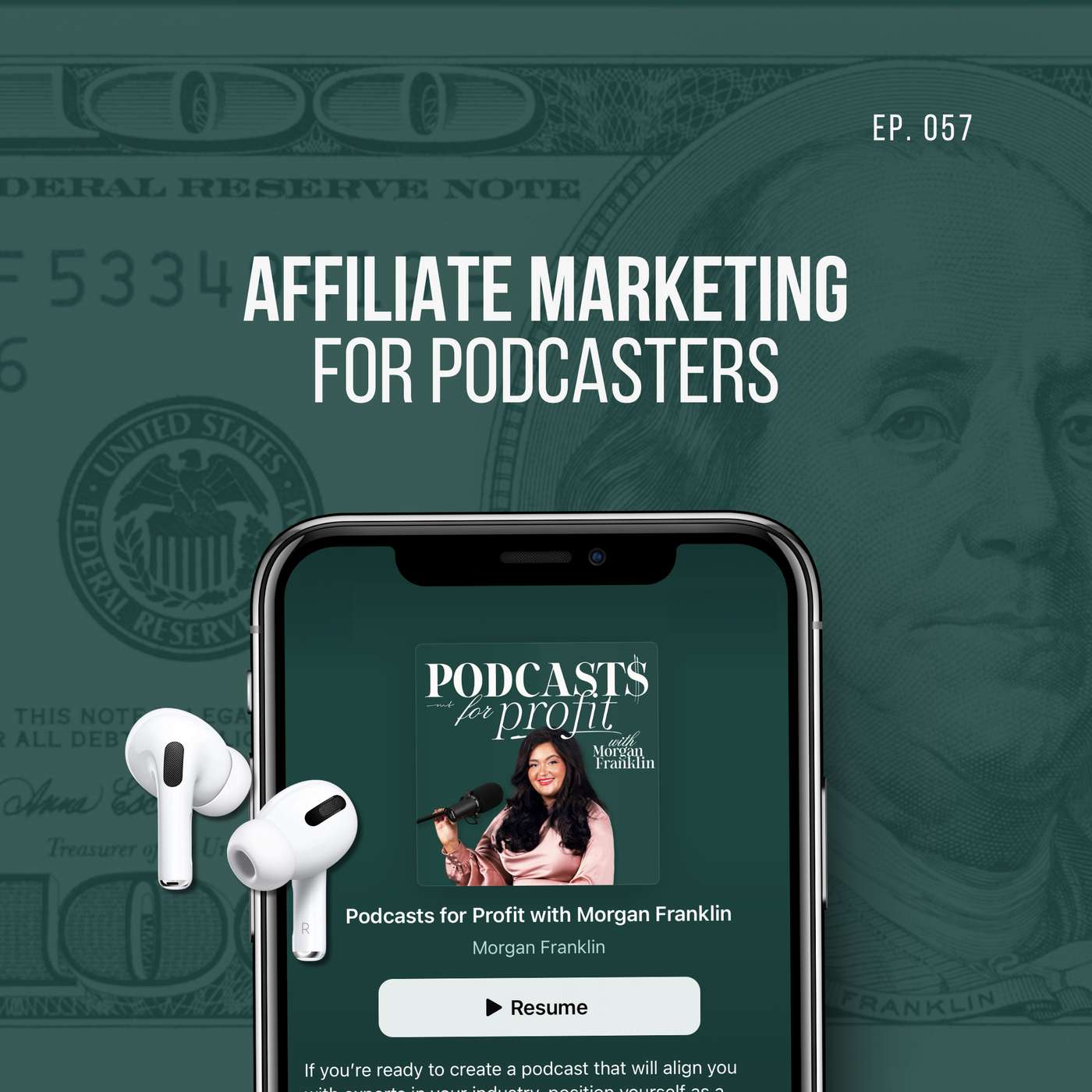 Podcasts for Profit with Morgan Franklin | Podcasting Strategy for Podcasters