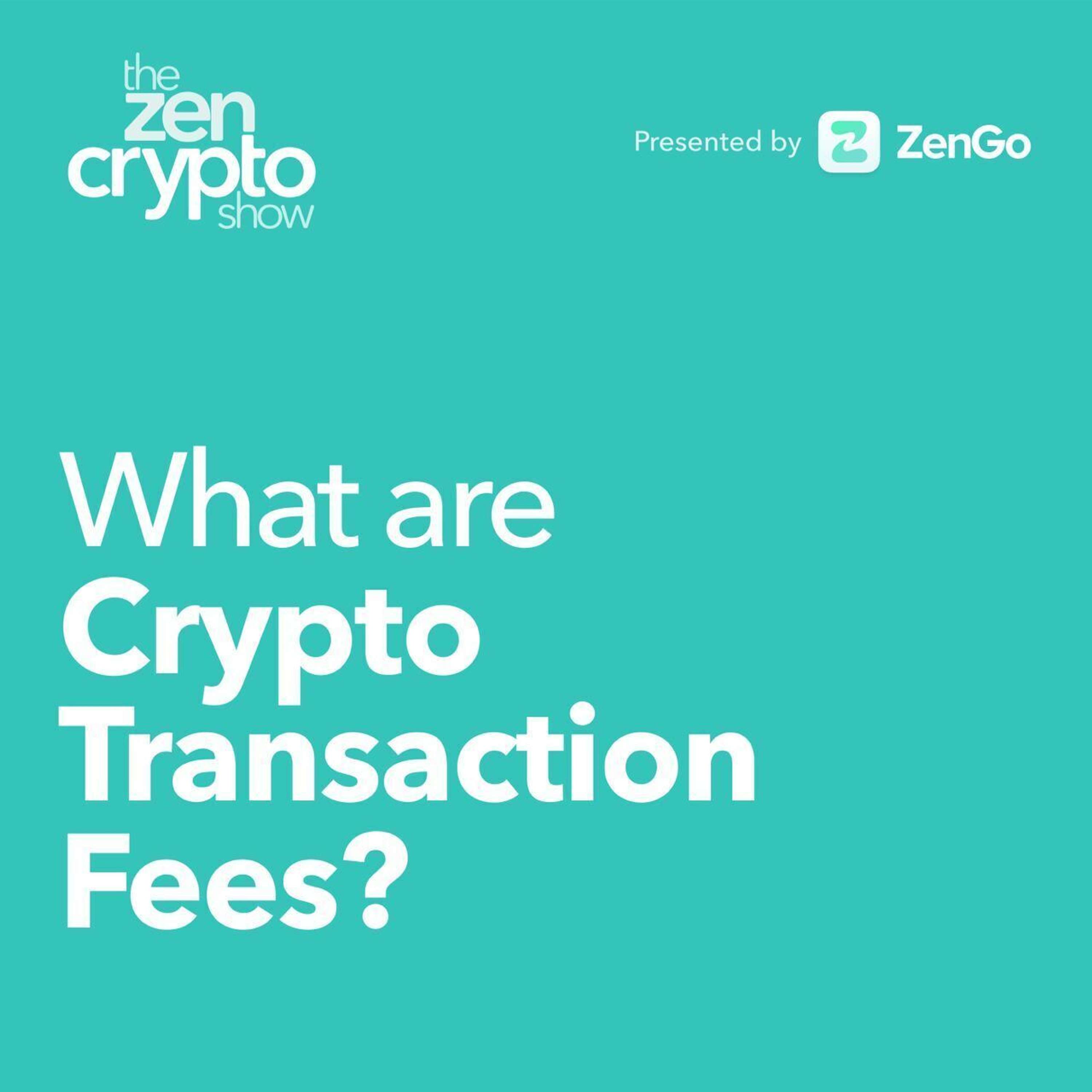 What are crypto transaction fees?