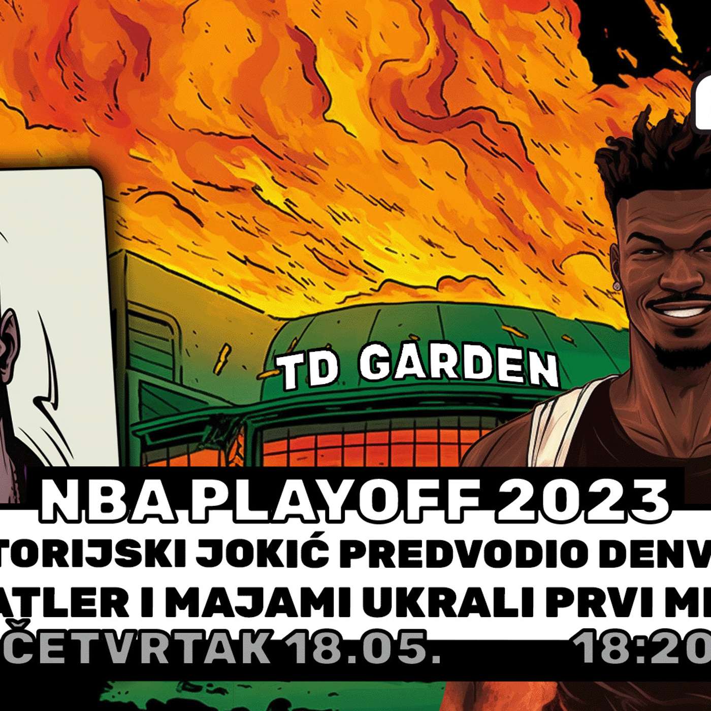 No. 13 | Istorijski Jokić predvodio Denver | Batler i Majami ukrali prvi meč | NBA 2023 episode artwork
