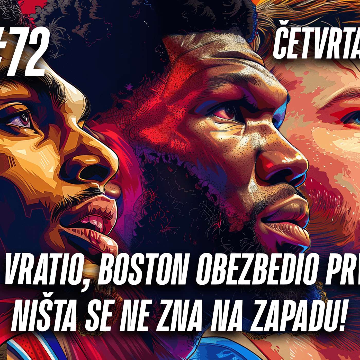 1 na 1 No.72 | EMBIID SE VRATIO, BOSTON OBEZBEDIO PRVO MESTO, NIŠTA SE NE ZNA NA ZAPADU! episode artwork