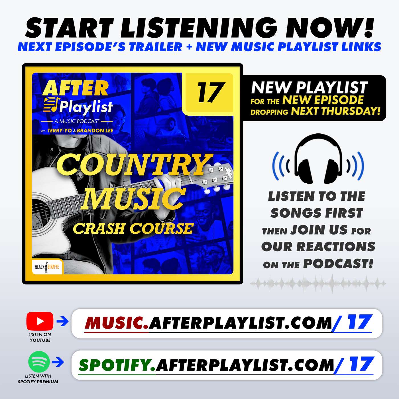 Country Music Crash Course (Episode Trailer + Music Links)