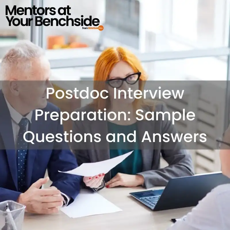 Postdoc Interview Preparation: Sample Questions and Answers