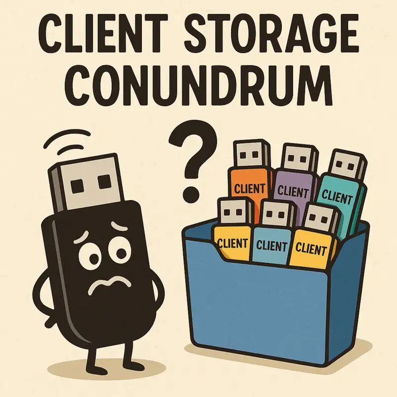 Client Storage Conundrum