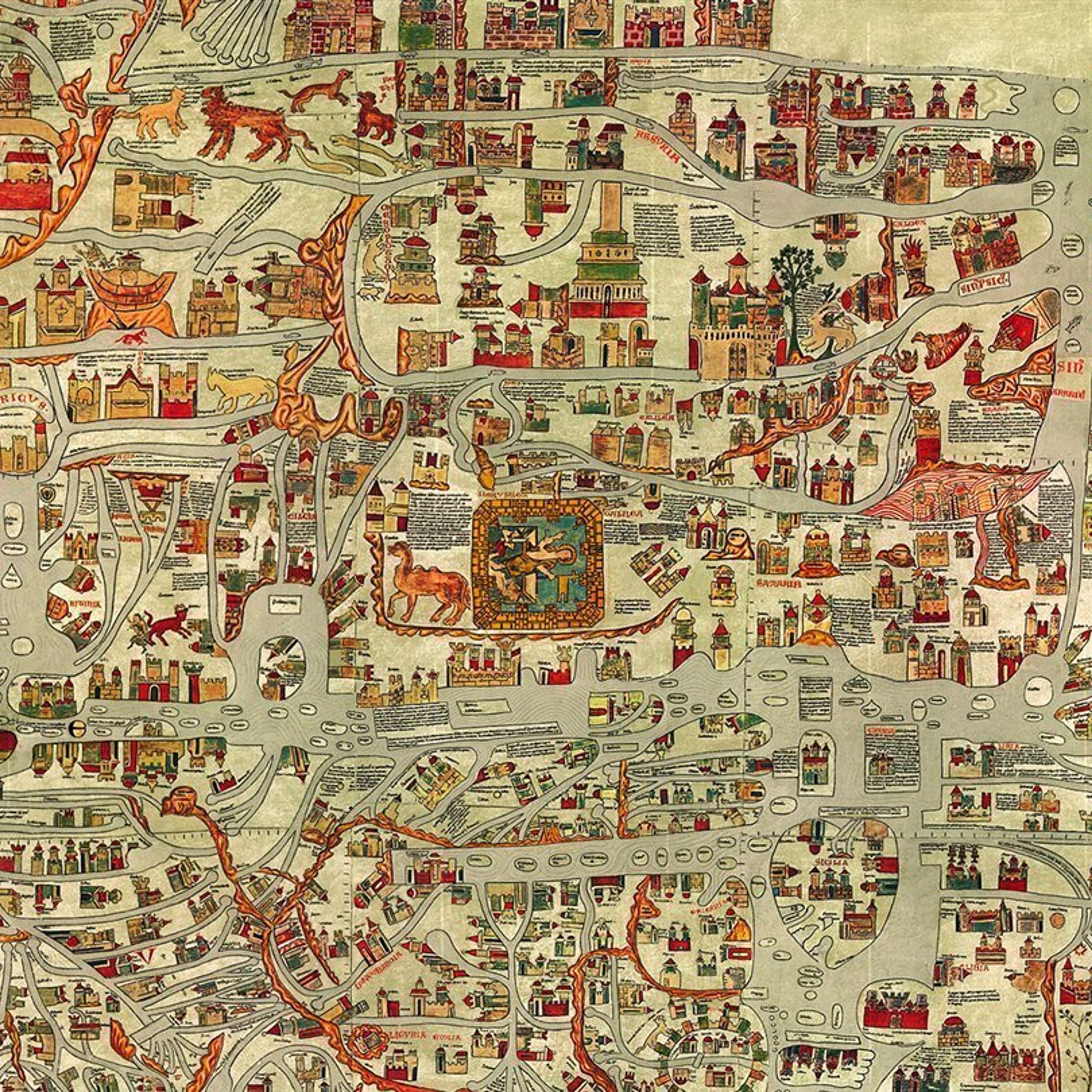 De Ptolomeo a los satélites: la historia de los mapas (II): Pinturas medievales del mundo