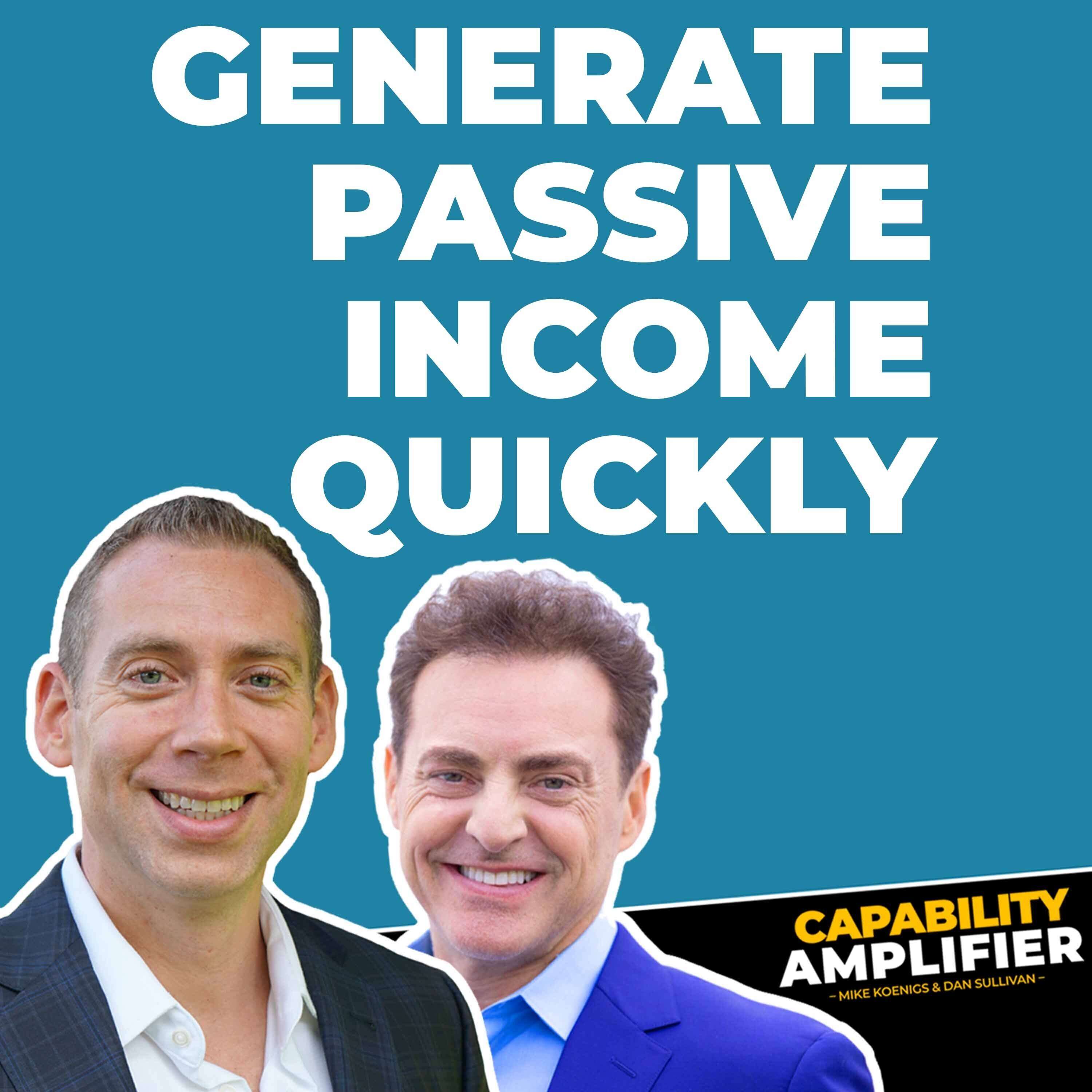 How to Generate Passive Income + Cash Flow Quickly with Justin Donald, the Lifestyle Investor - podcast episode cover