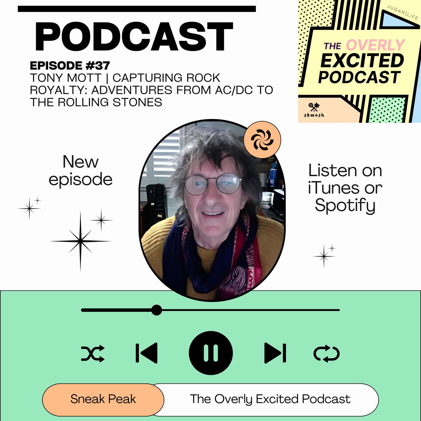 #37 Tony Mott | Capturing Rock Royalty: Adventures from AC/DC to The Rolling Stones