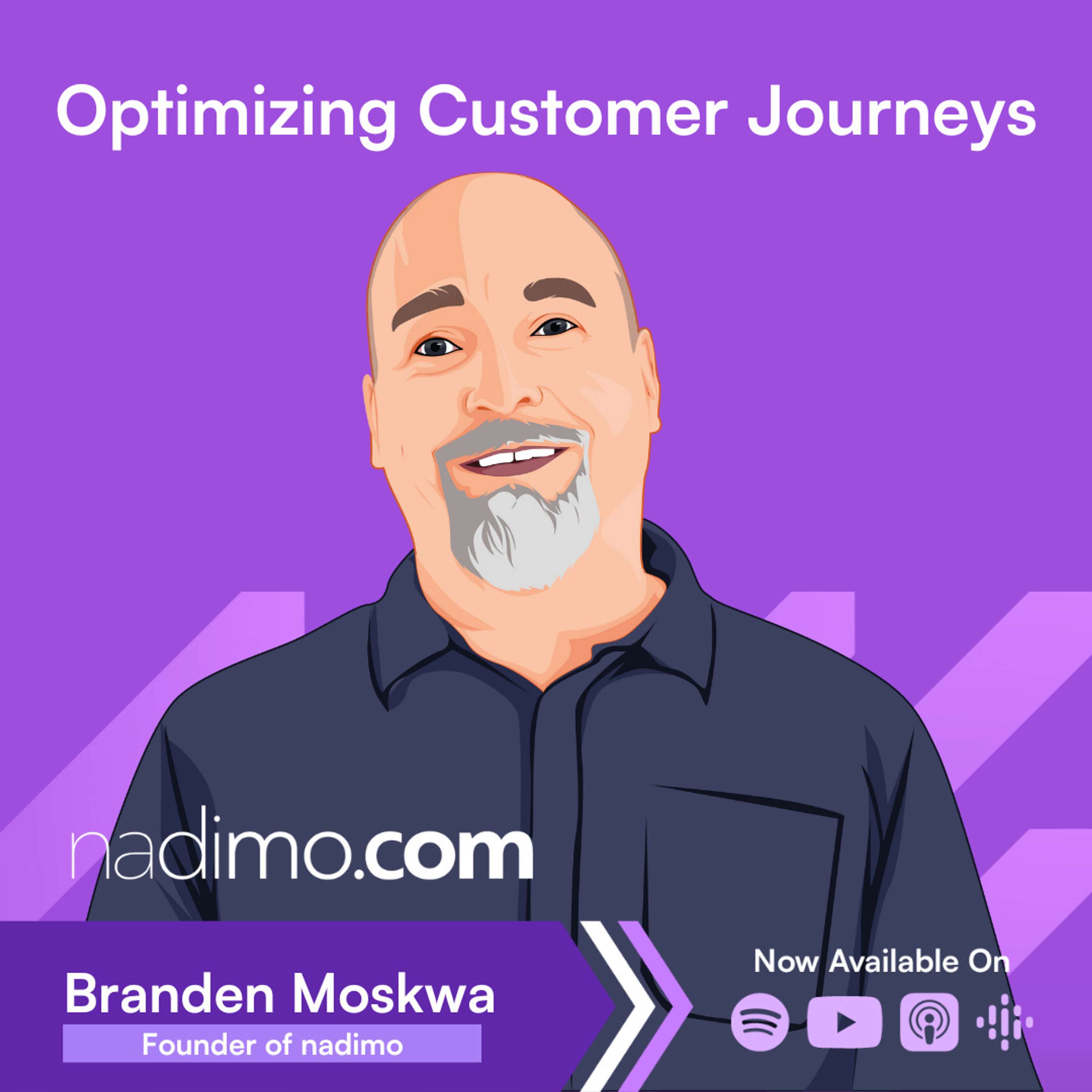 cover of episode Optimizing Customer Journeys → Branden Moskwa