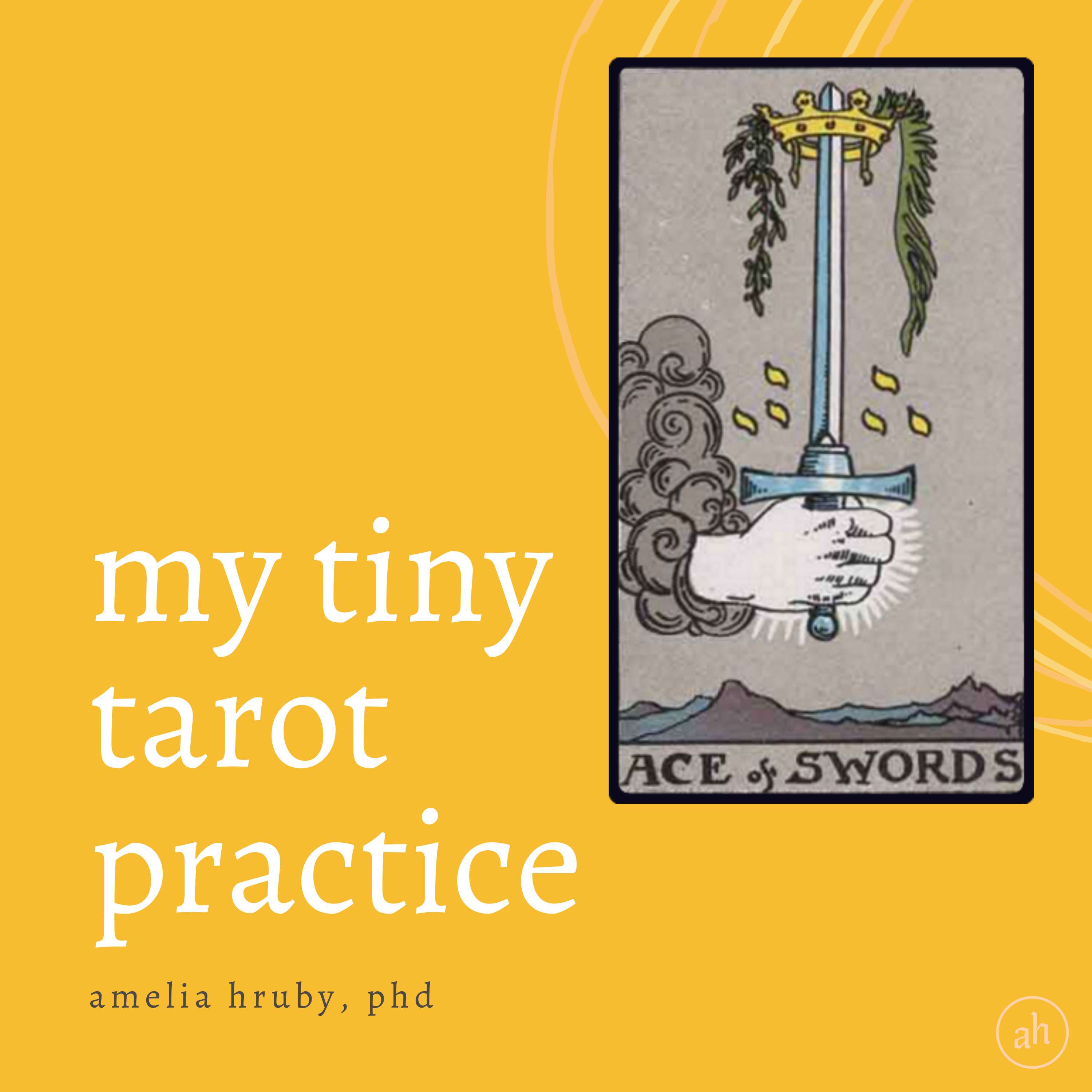 my tiny tarot practice