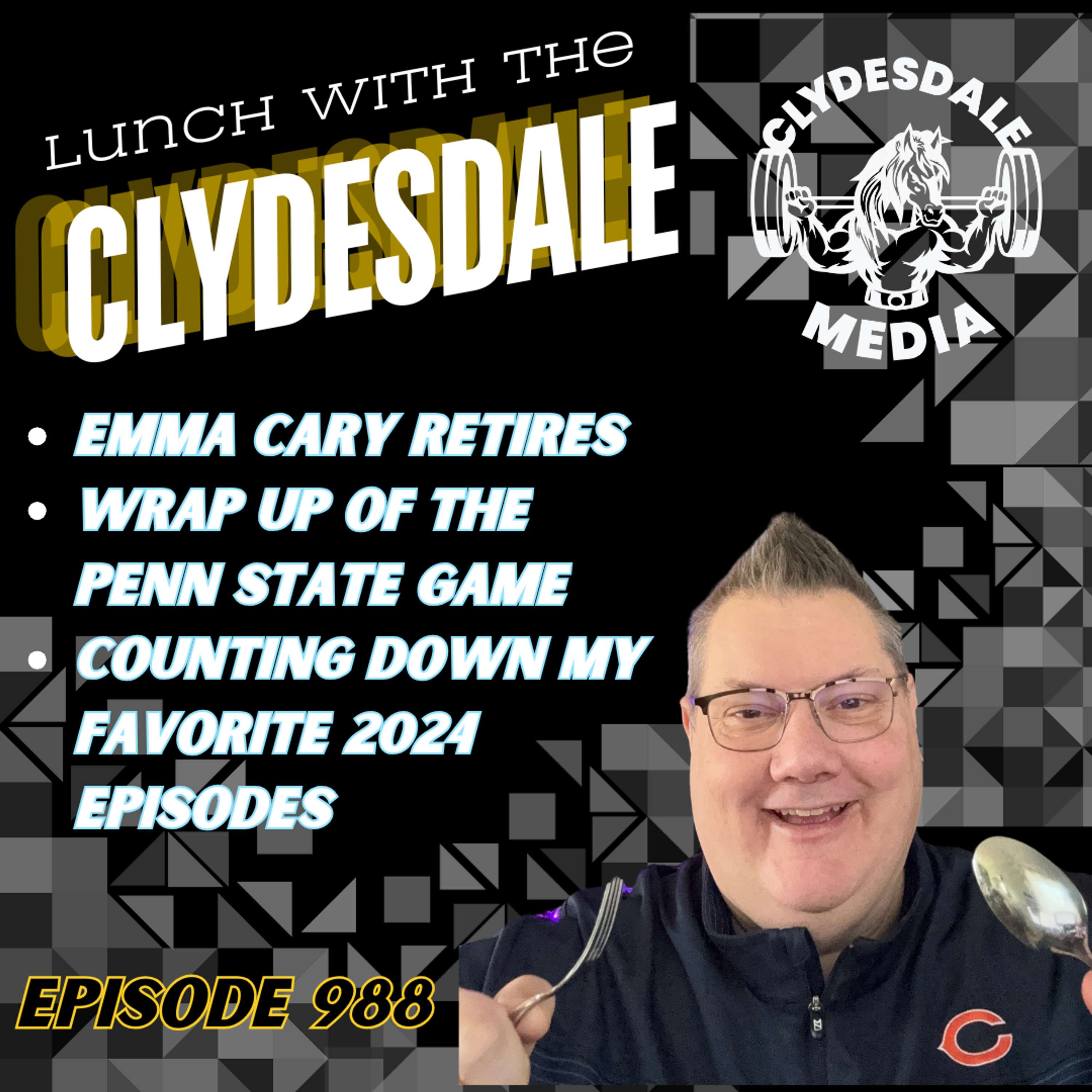 Lunch with the Clydesdale - Happy New Year!!! (Birthday Show)