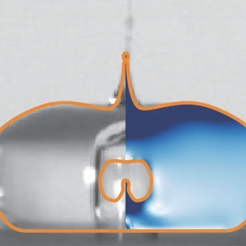 The role of viscosity on drop impact forces on non-wetting surfaces