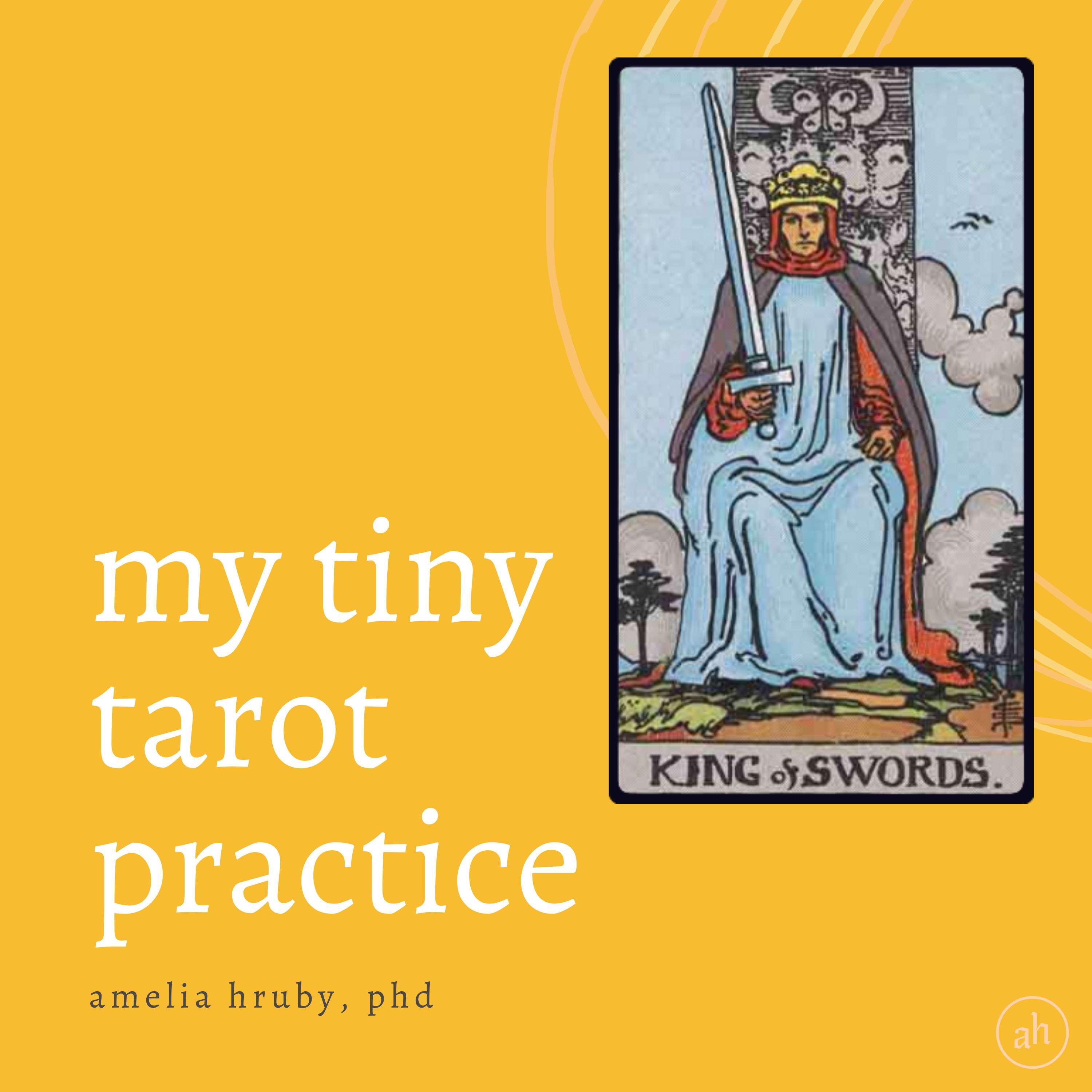 my tiny tarot practice