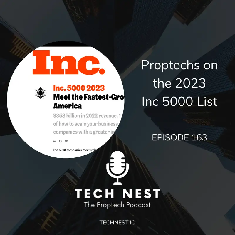 Proptech Startups on the 2023 INC 5000 List