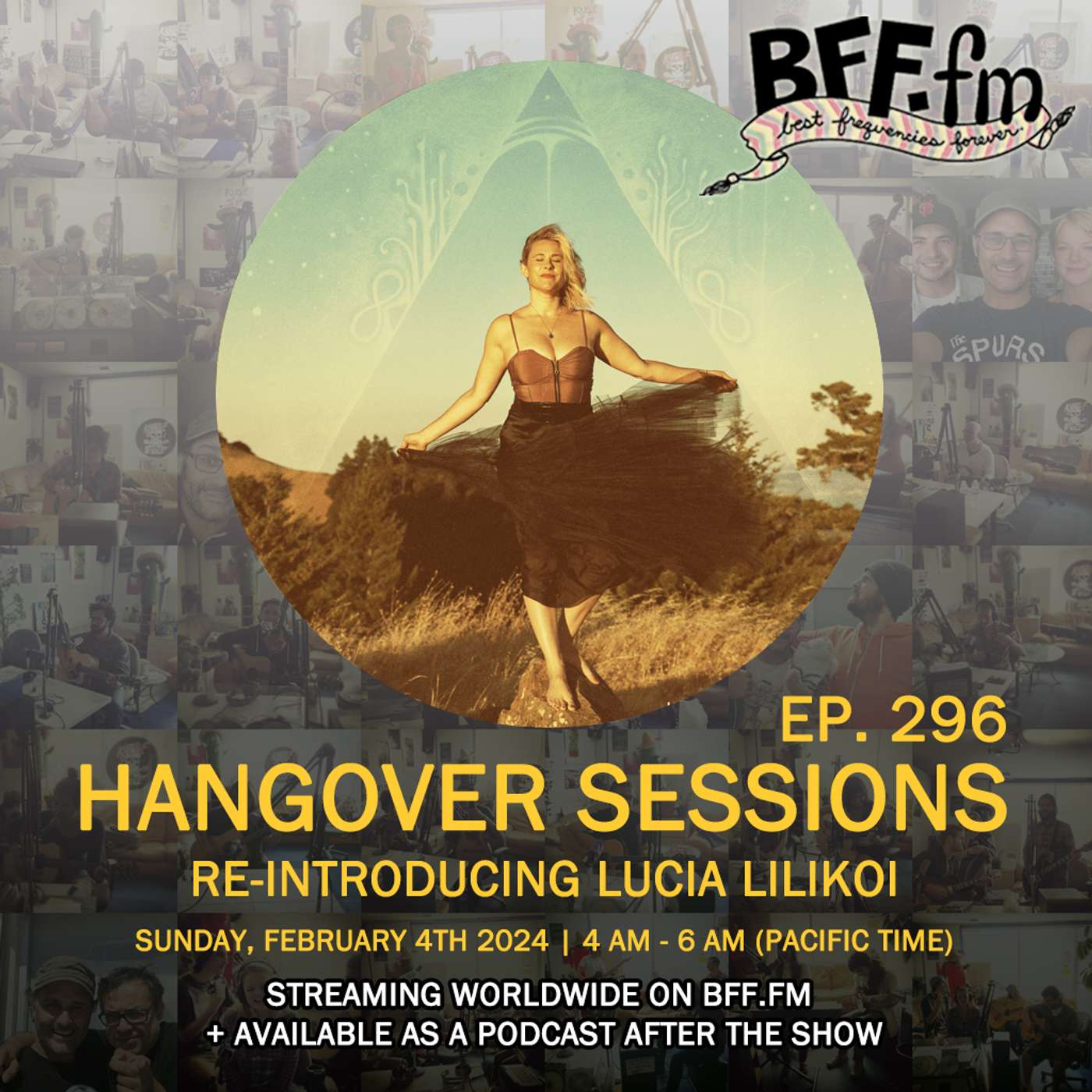 Hangover Sessions 296 Ft. Lucia Lilikoi ~ February 4th 2024