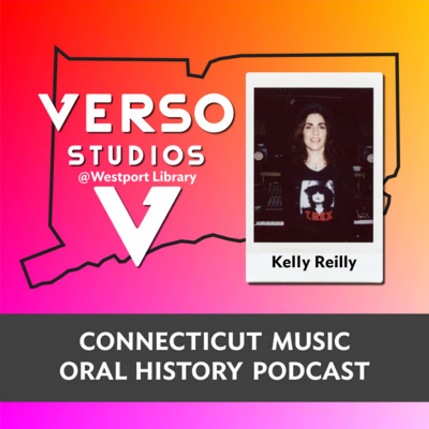 Kelly Reilly, Connecticut Music Oral History Podcast, Verso Studios at Westport Library 8-24-21