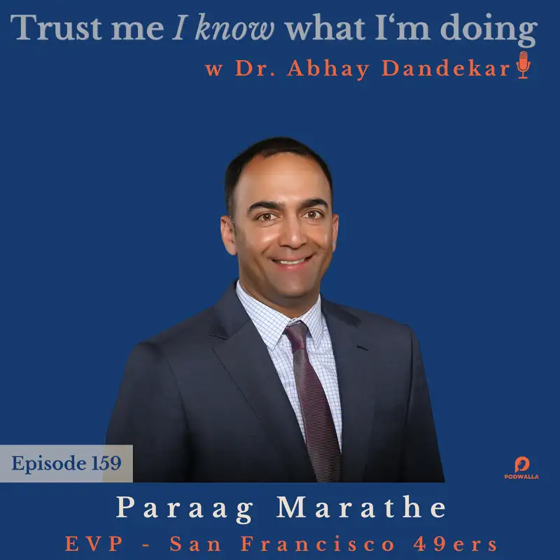 Paraag Marathe...on life as a sports executive in the NFL