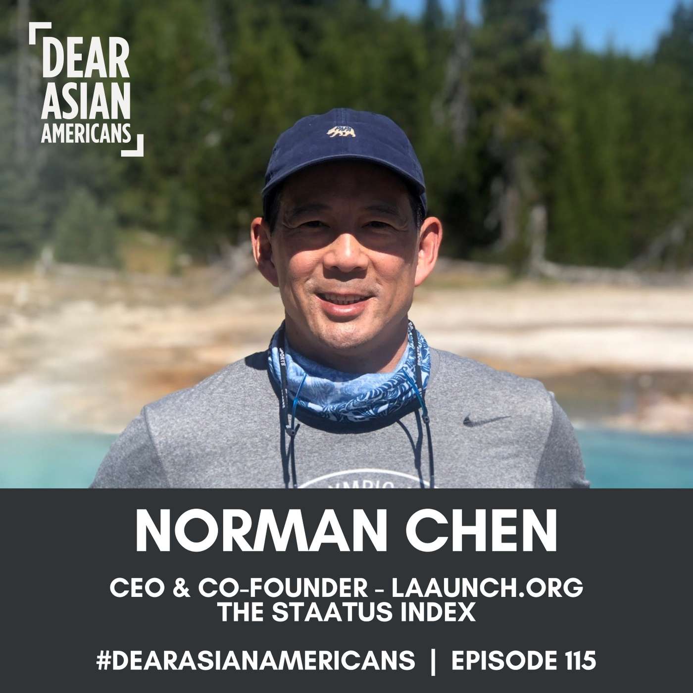 115 // Norman Chen // CEO & Co-Founder of LAAUNCH.org // The STAATUS Index 2021 episode artwork