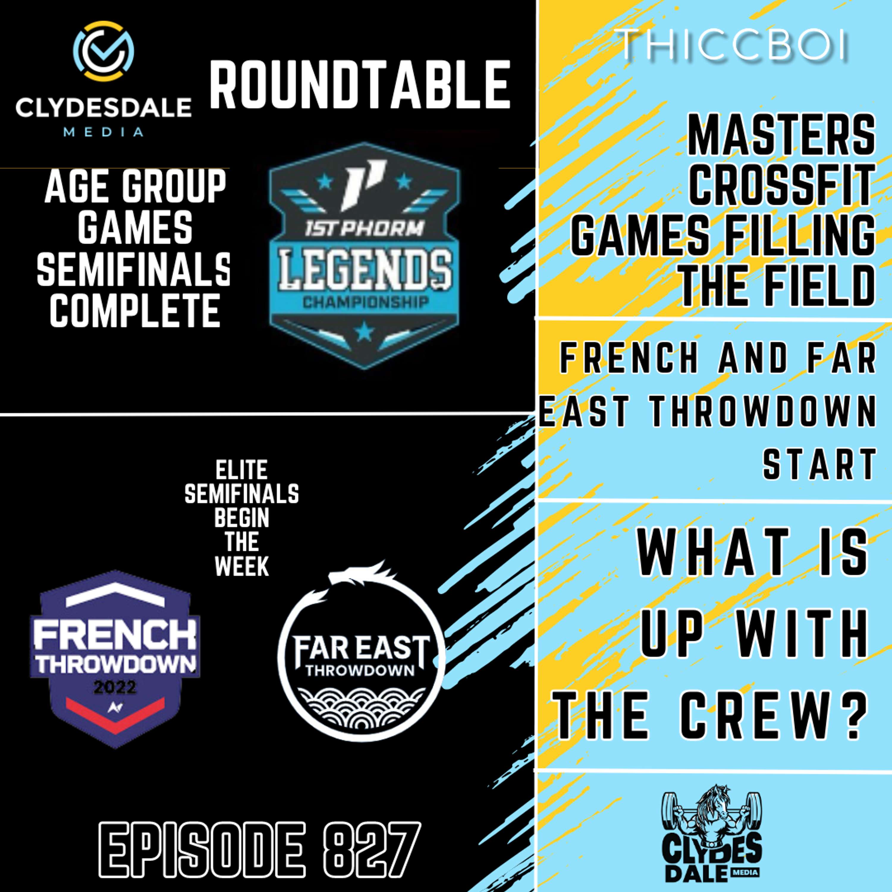 Clydesdale Media Roundtable - Right in the Middle of the CrossFit Games Season