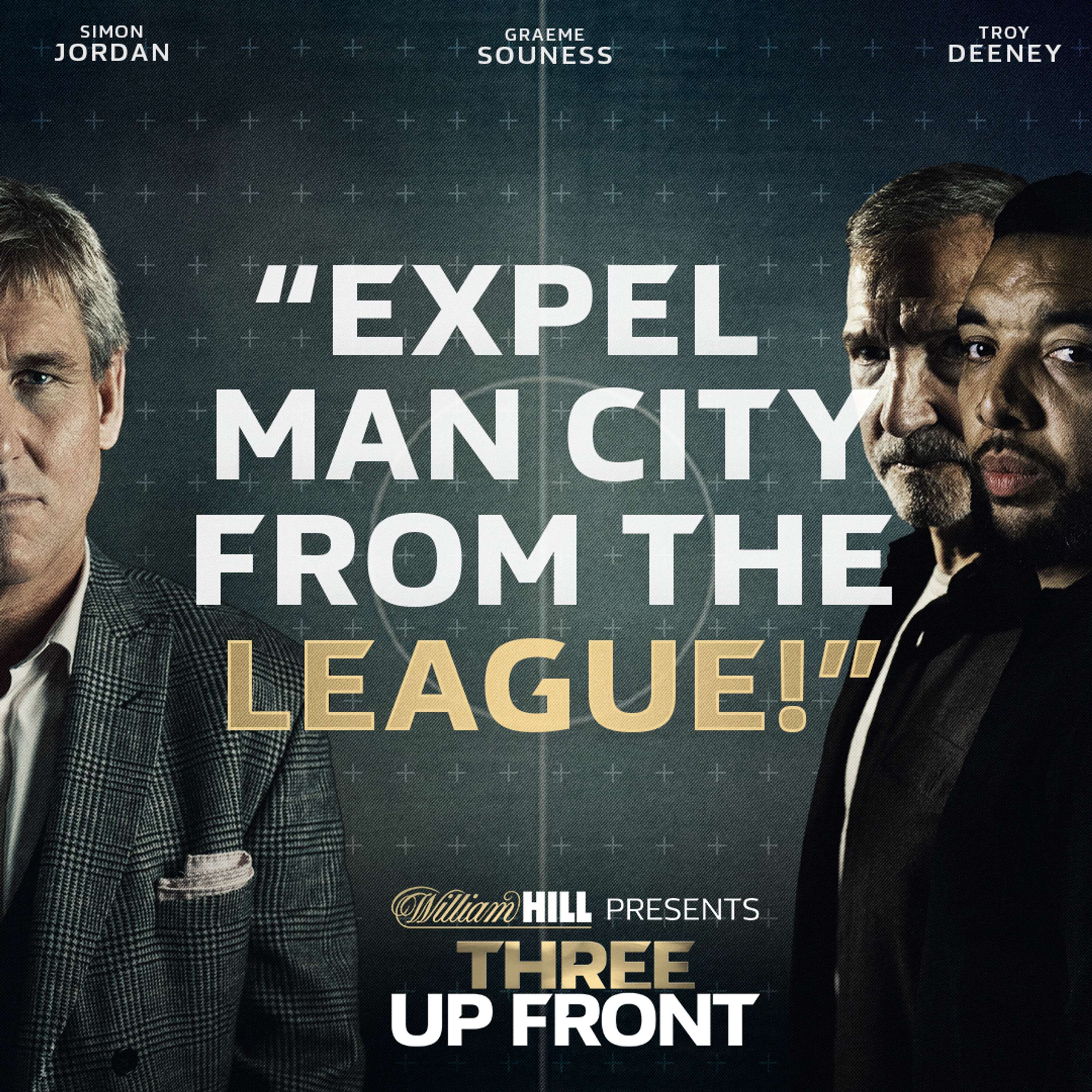 De Bruyne to Saudi? And Man City vs The Premier League | Three Up Front - podcast episode cover