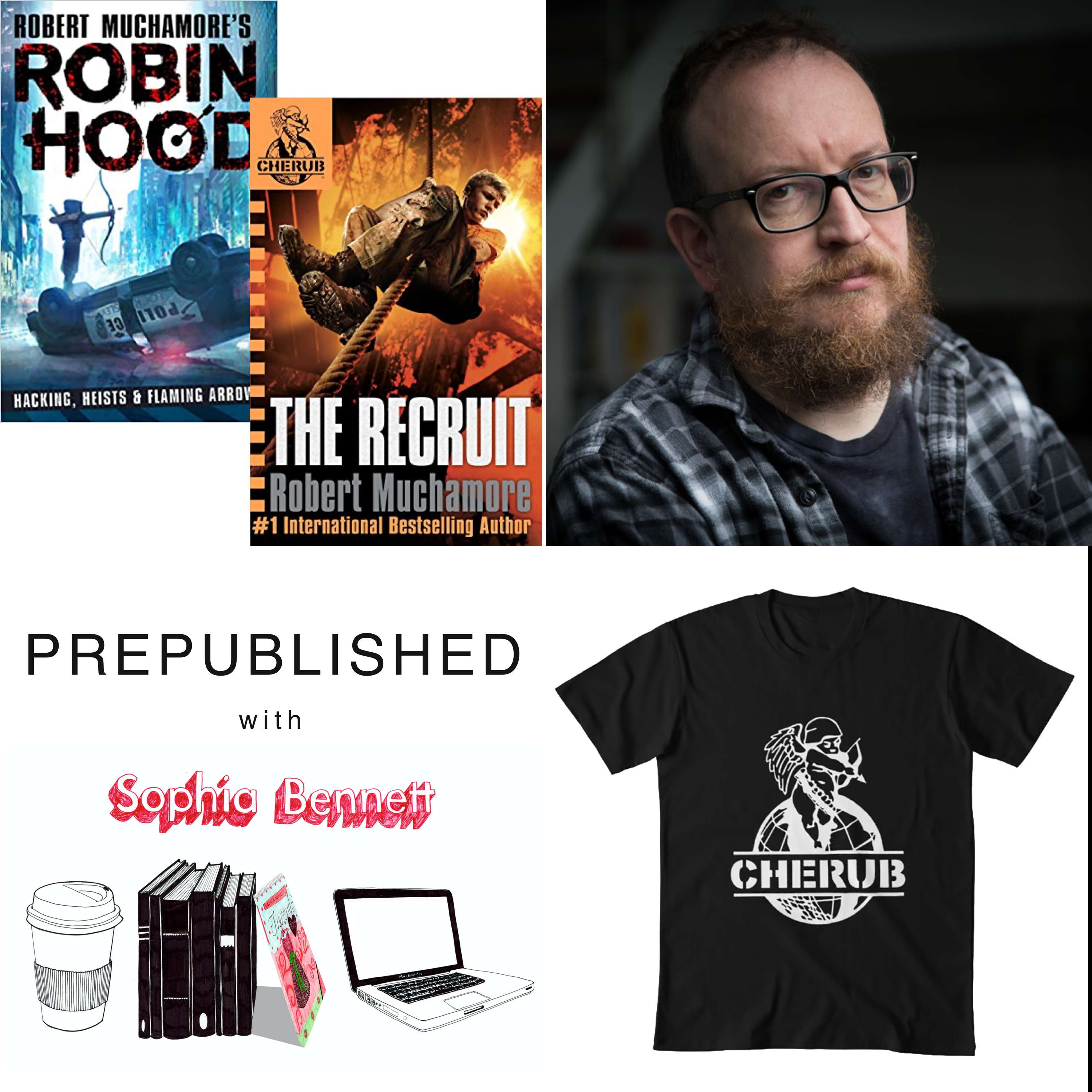 The Role of Luck - talking about writing for boys with Robert Muchamore