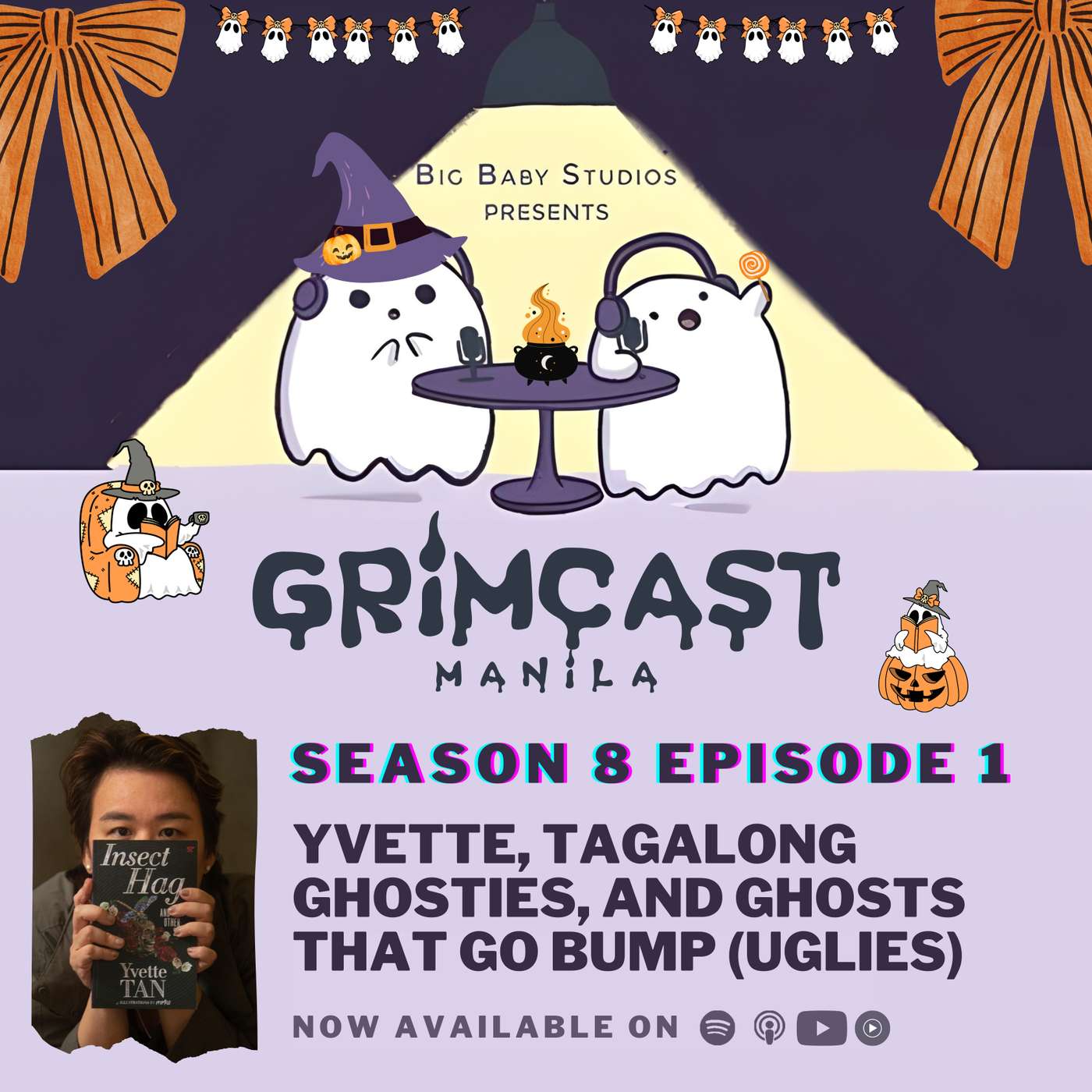801: Yvette Tan, Tagalong Ghosties, and Ghosts That Go Bump (Uglies)