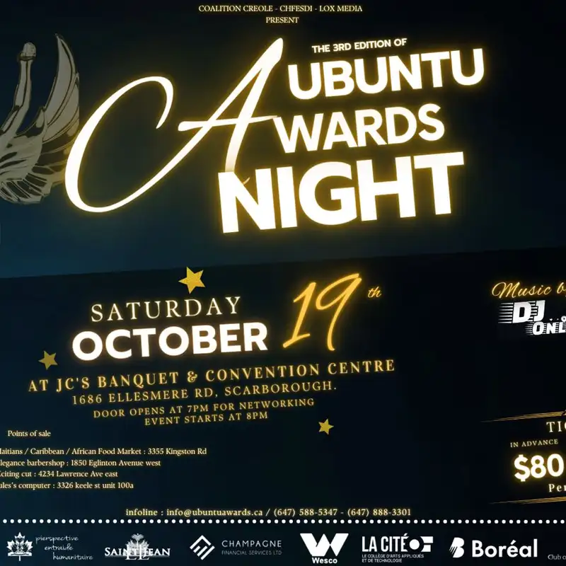 ENTREVUE - Nouvelle édition du Gala Ubuntu pour continuer à célébrer la communauté créole de Toronto