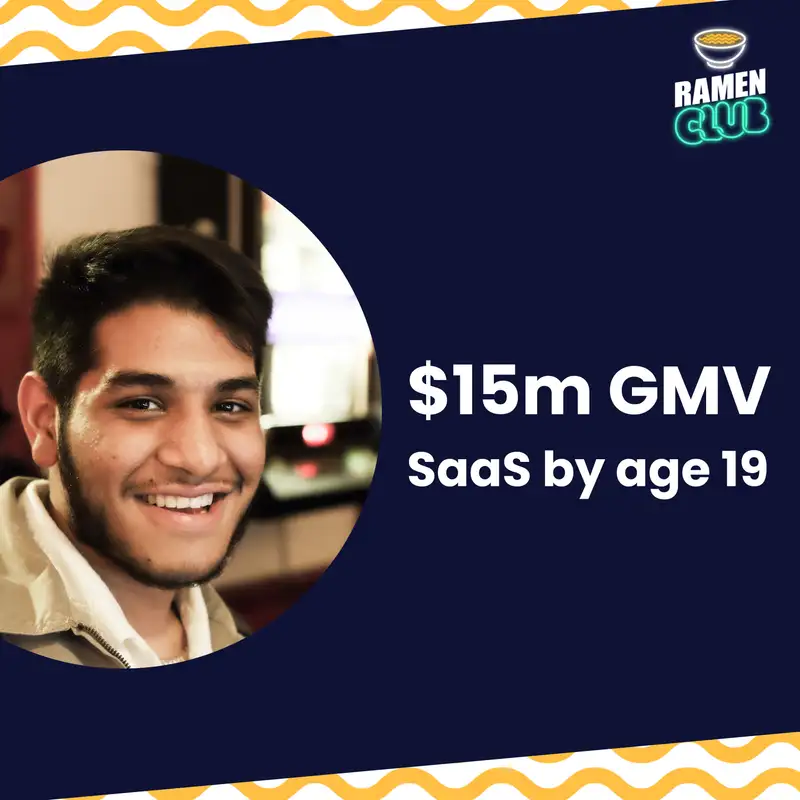 $15m GMV by age 19: Che Sampat (SuperPay)