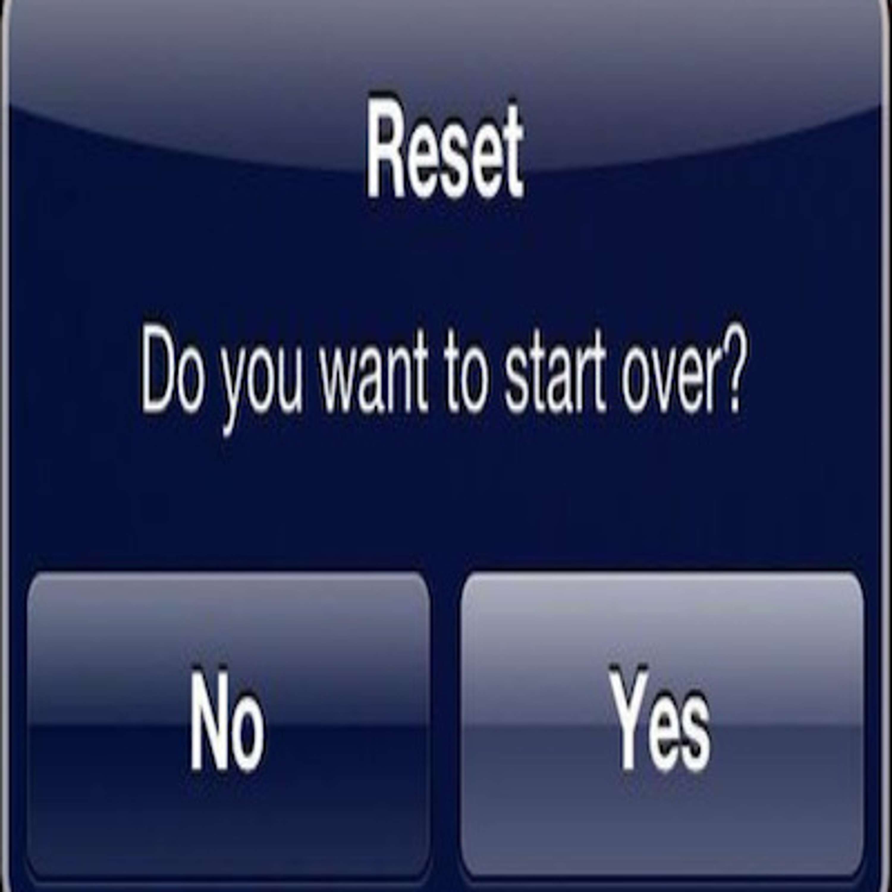 Reset episode artwork