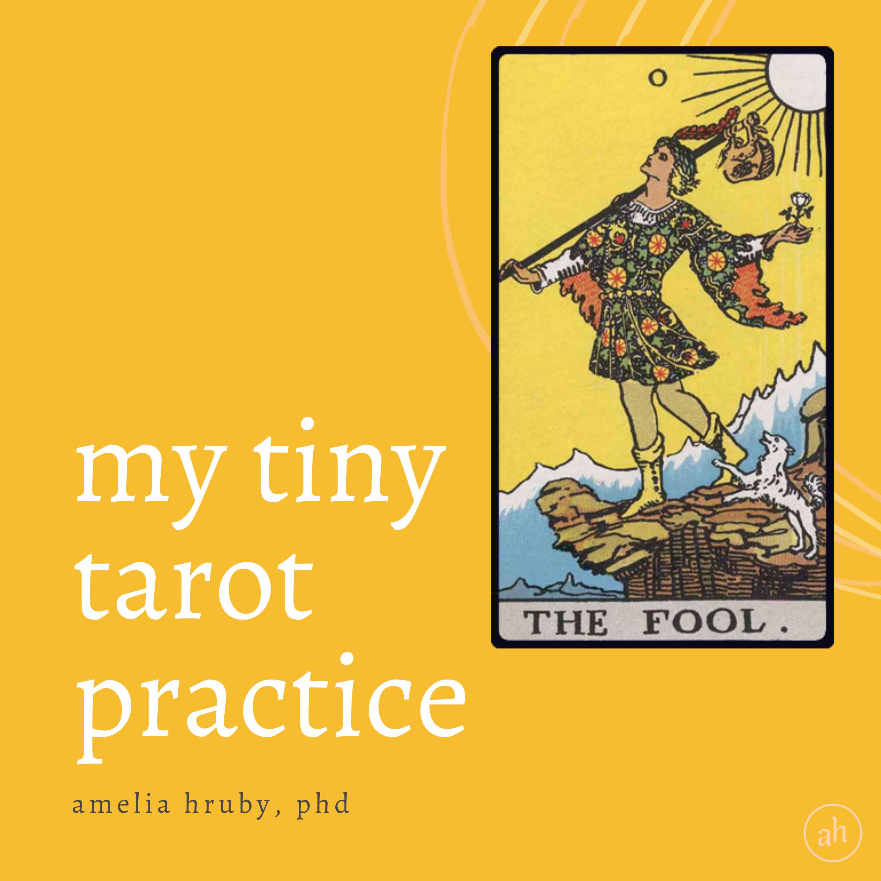 my tiny tarot practice