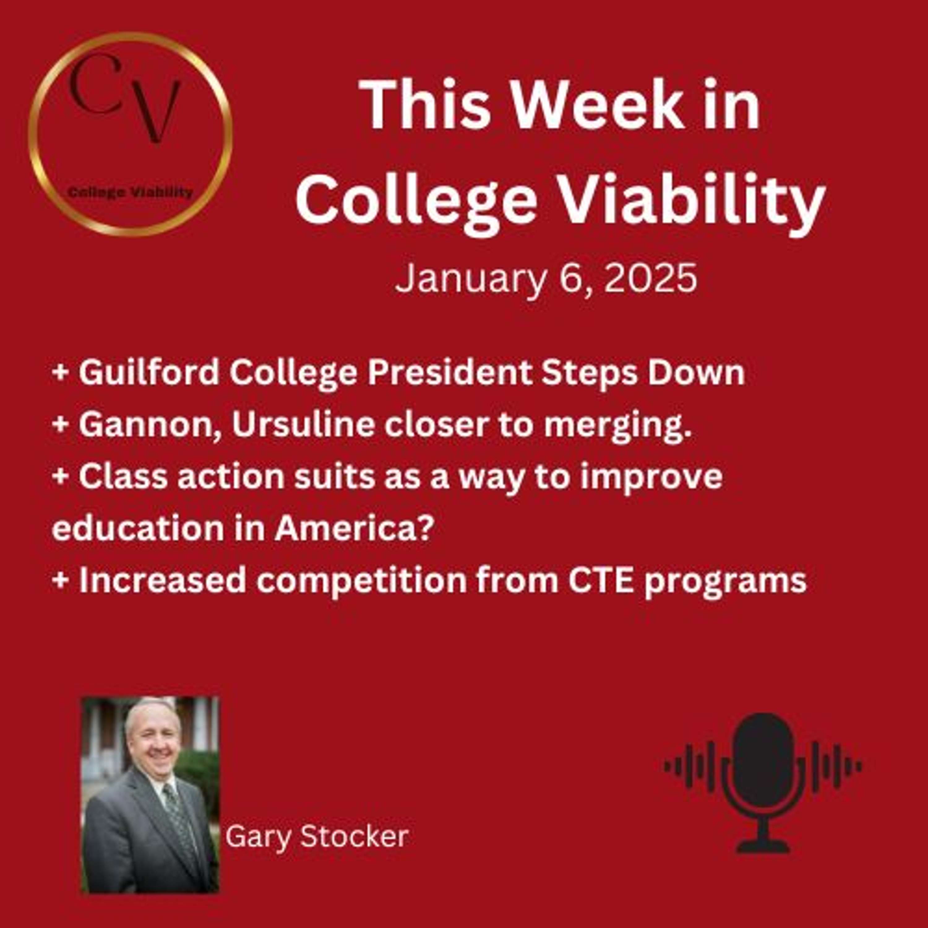 This Week In College Viability (TWICV)
