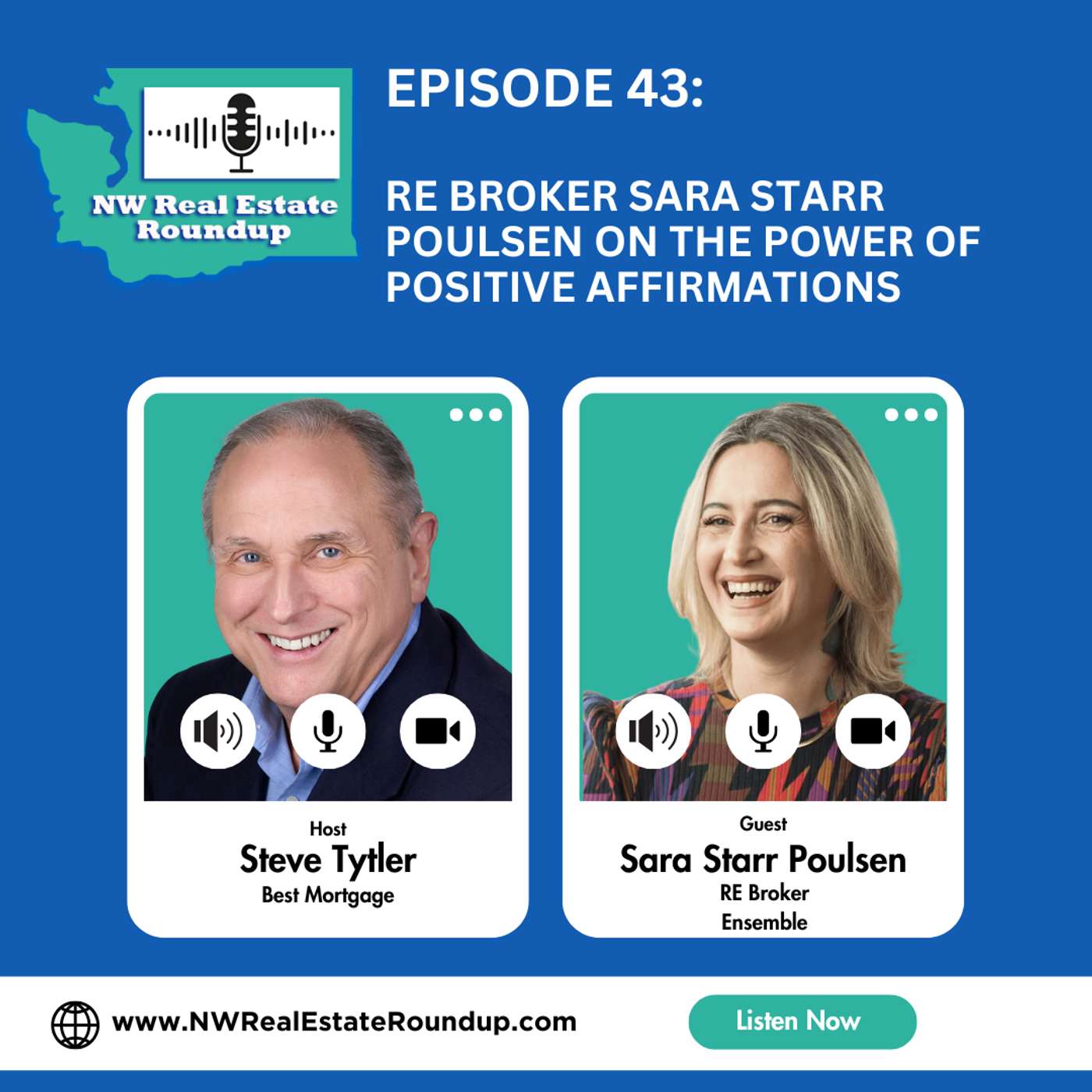 Episode 43: RE Broker Sara Starr Poulsen on the Power of Positive Affirmations