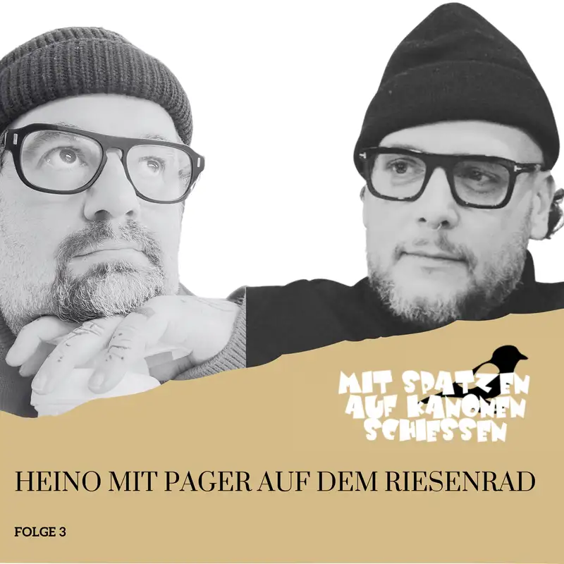 #3 - Heino mit Pager auf dem Riesenrad