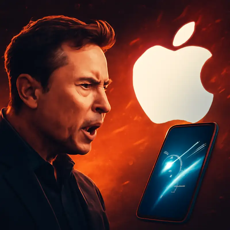 Elon Musk and Apple Clash Over Satellite Connectivity: The Battle for the iPhone's Future