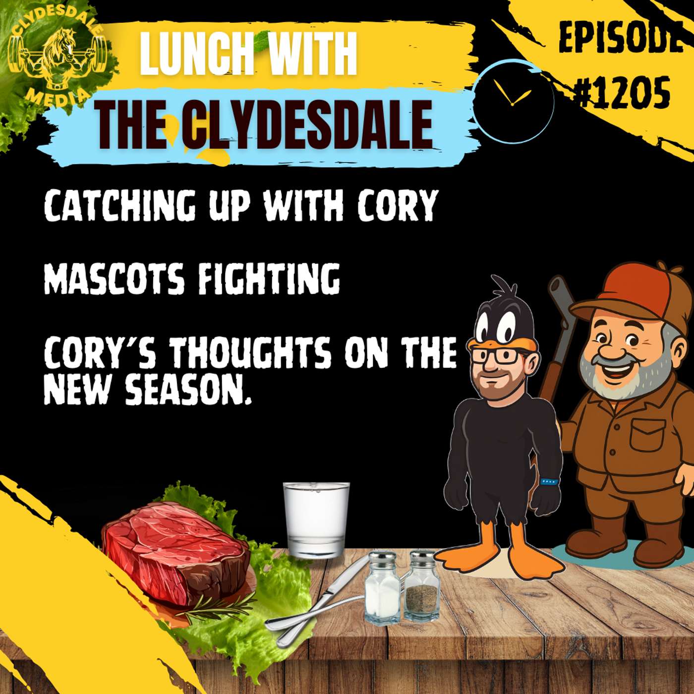 Lunch with the Clydesdale - Cajun Wednesday | Penn State and LSU both in Ranked Battles