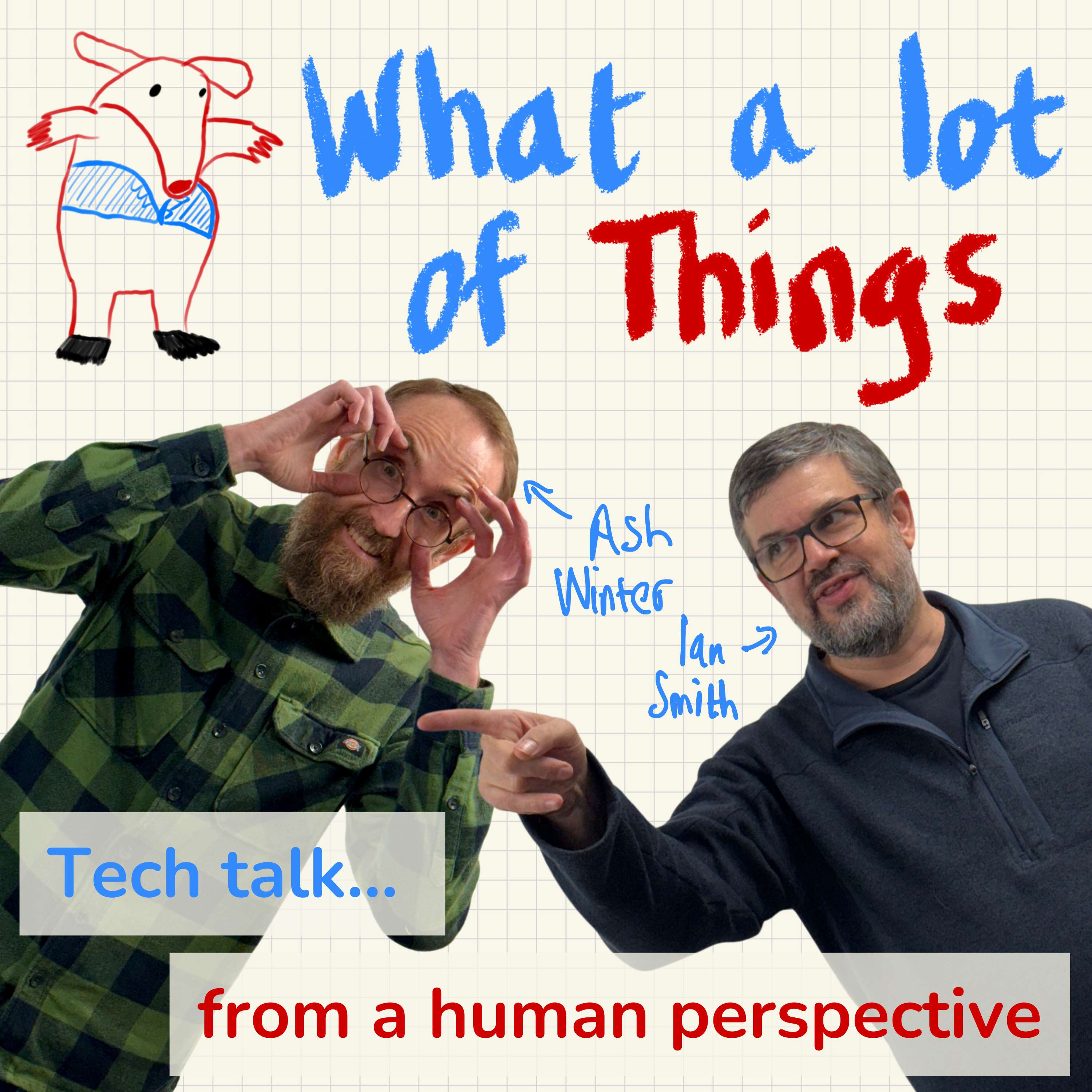 What A Lot Of Things: Tech talk from a human perspective - podcast cover