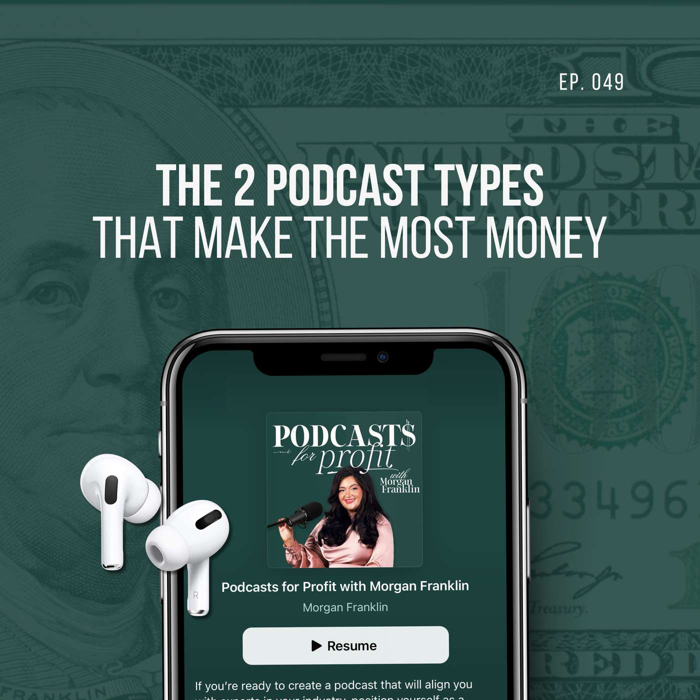 Podcasts for Profit with Morgan Franklin | Podcasting Strategy for Podcasters