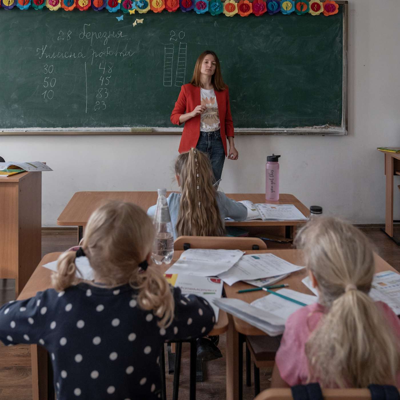 Cum arată o școală ucraineană în România Cum arată o școală ucraineană în România