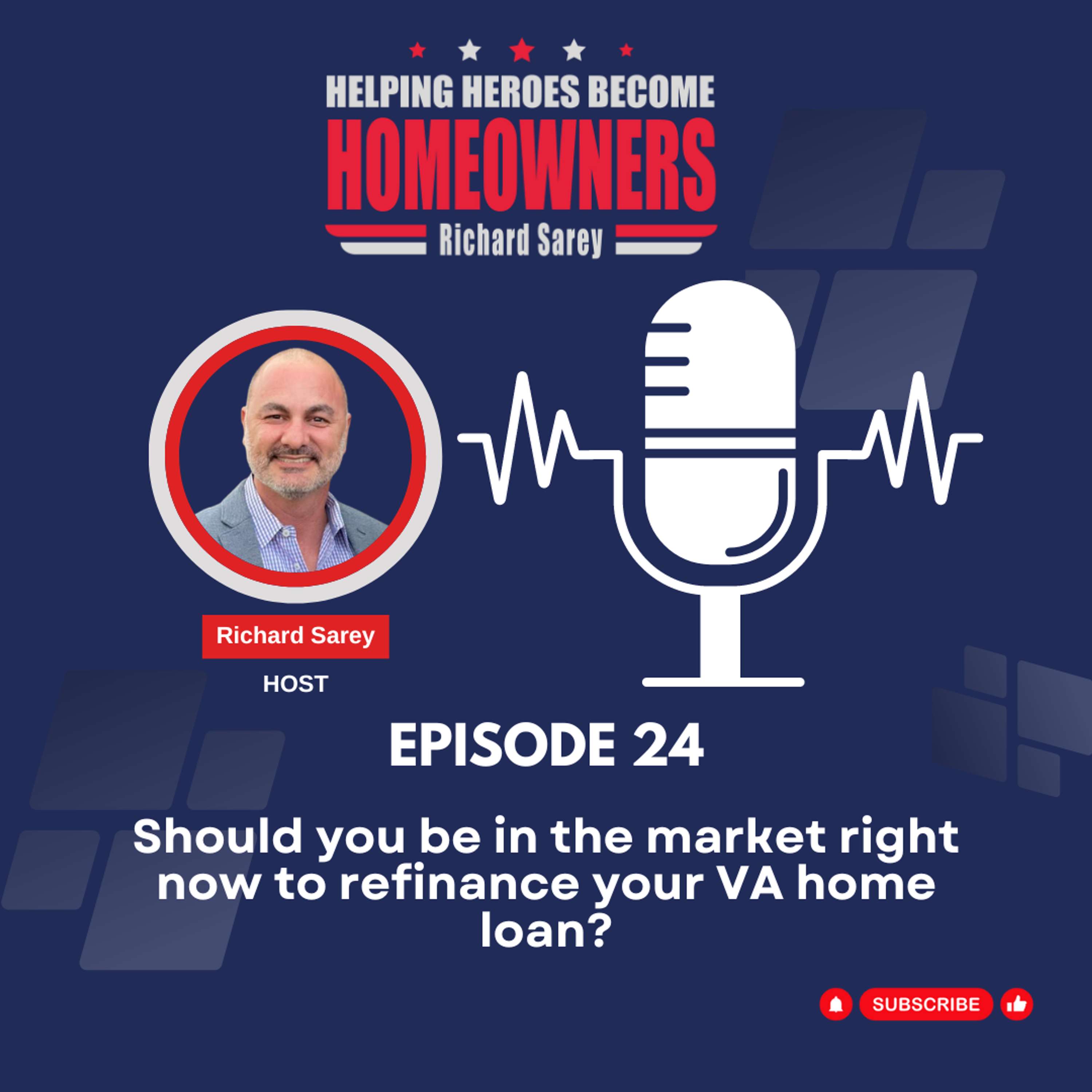 Episode 24: Should you be in the market right now to refinance your VA home loan?