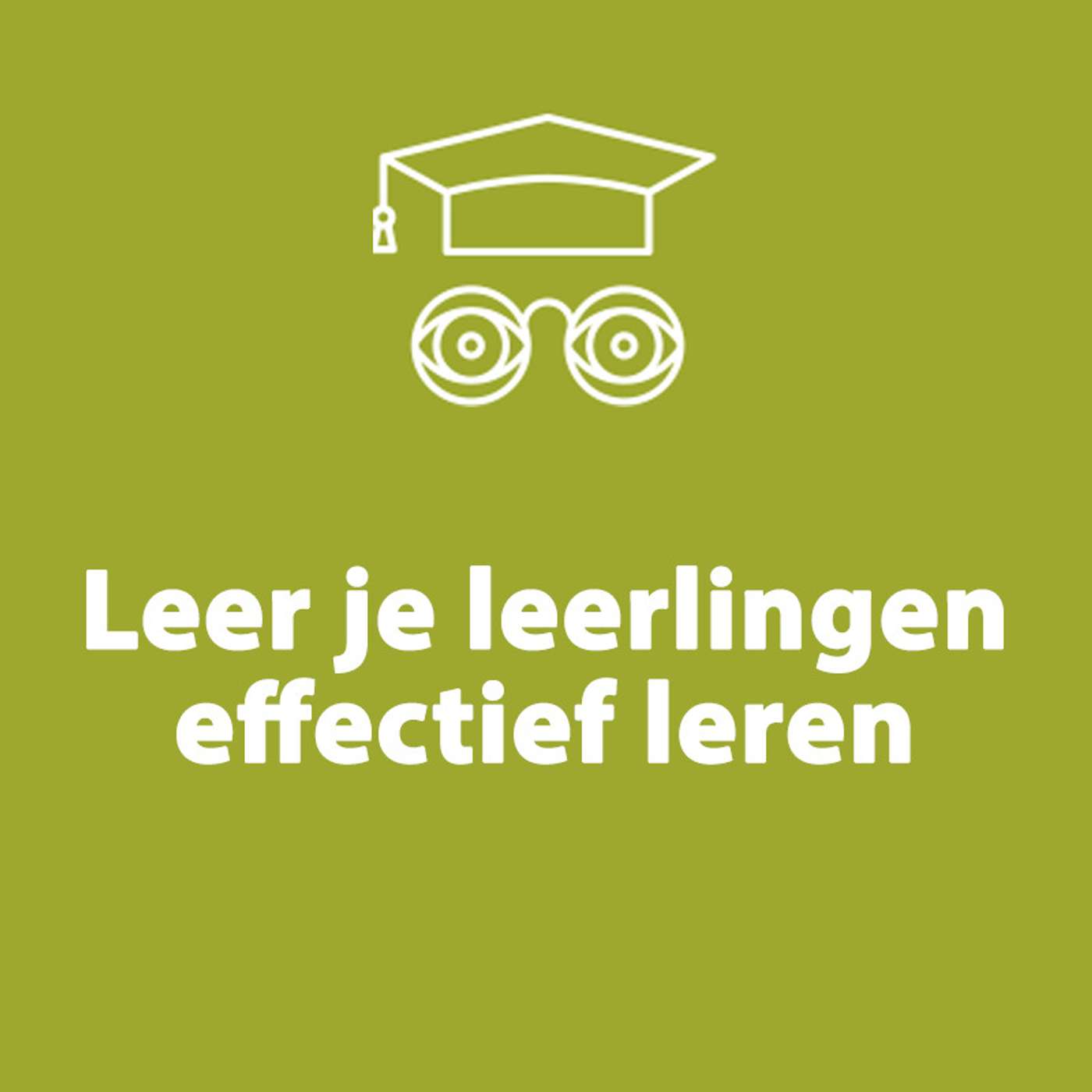 S1 | #13 -  Leer je leerlingen effectief leren