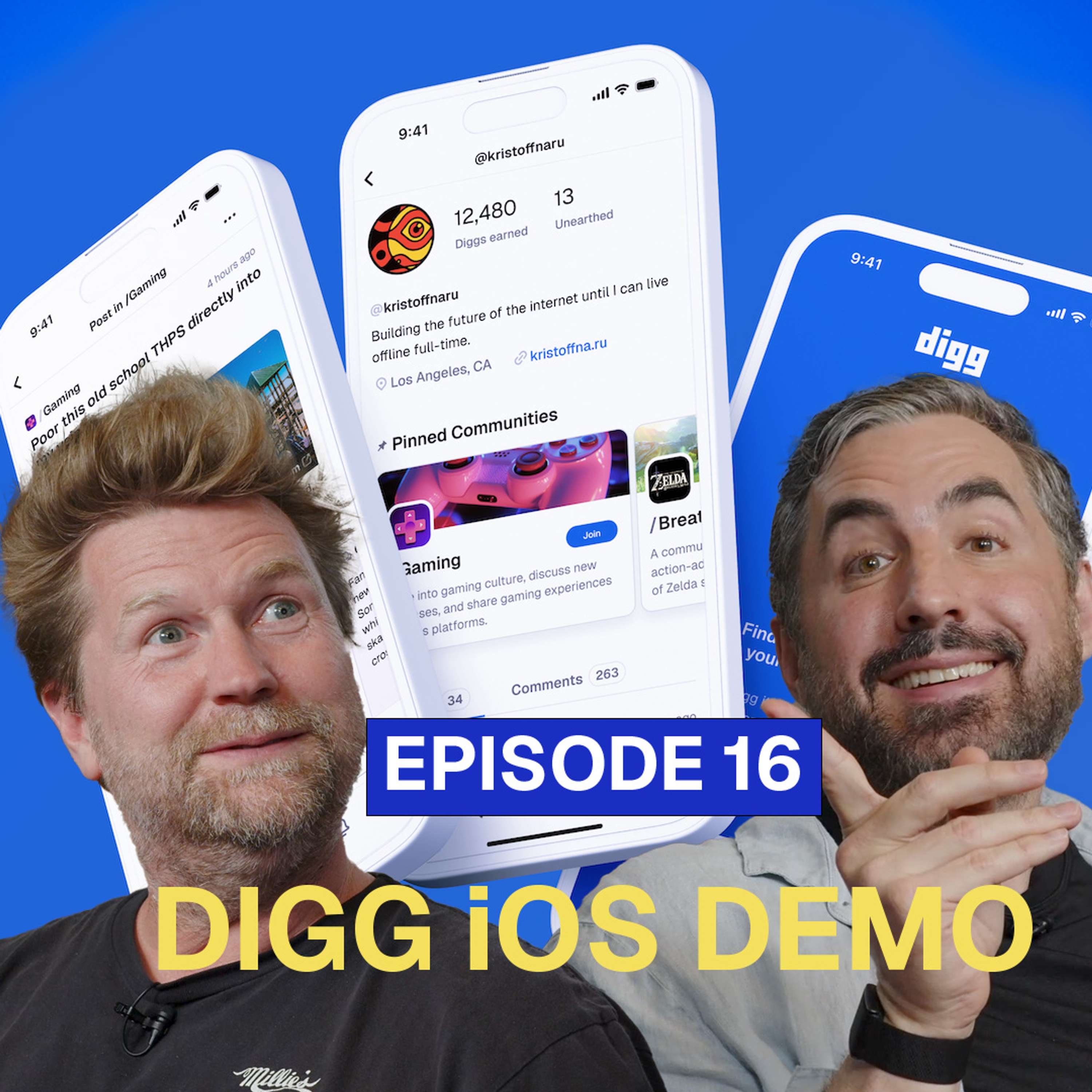 A First Look at Digg iOS | E016 | Diggnation