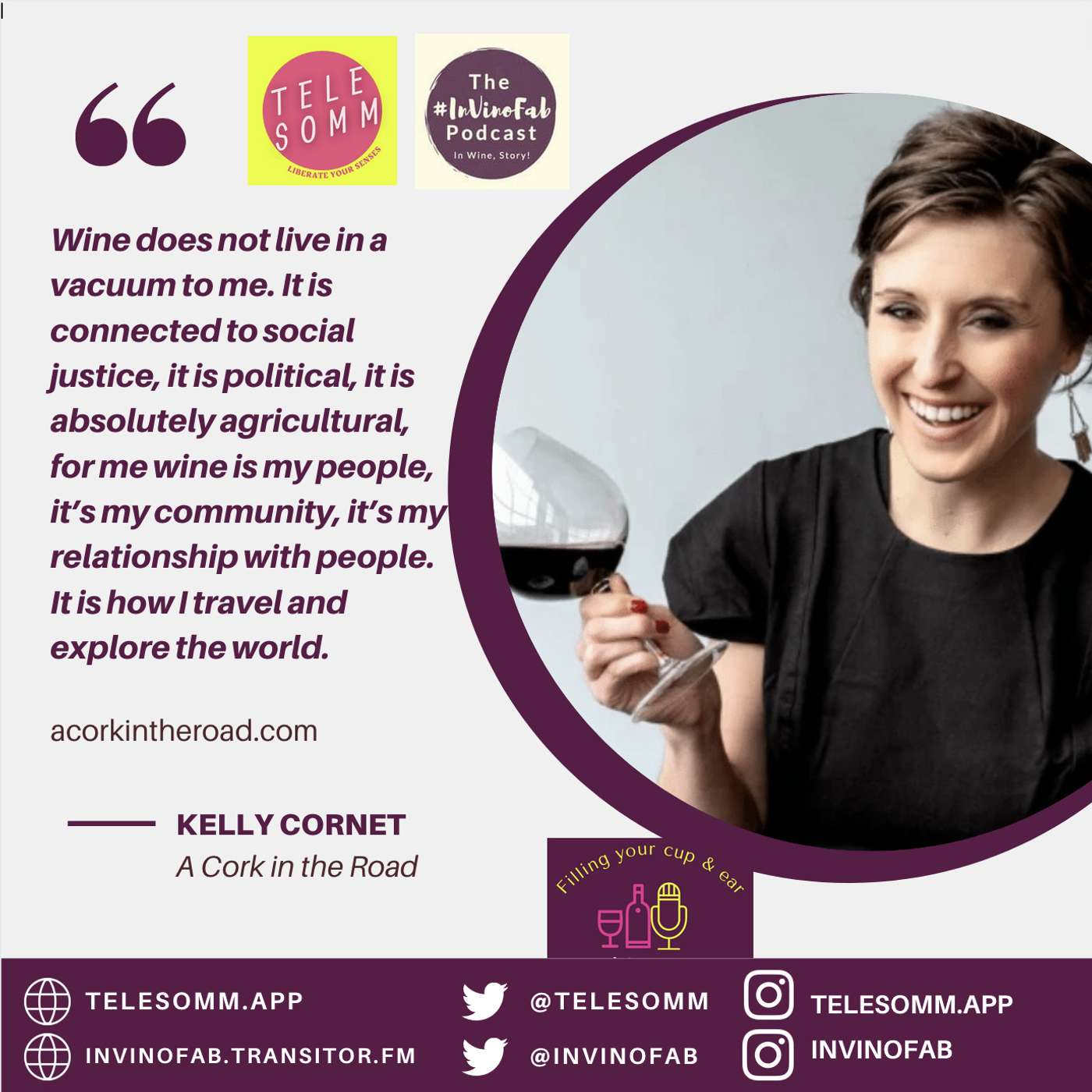 @Telesomm Wine Pro-Tips with Kelly @ACorkInTheRoad