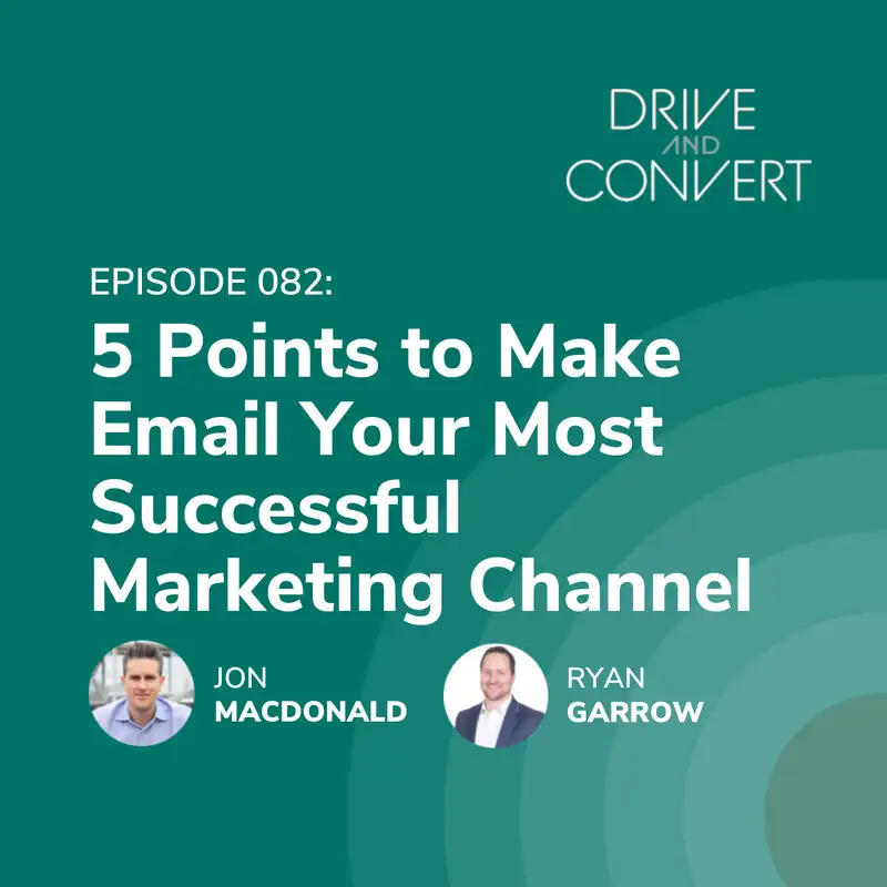 Episode 82: 5 Points to Make Email Your Most Successful Marketing Channel