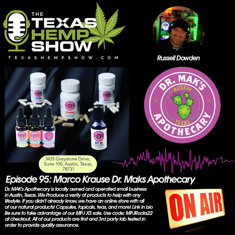 Episode # 95  Dr. Maks Apthecary