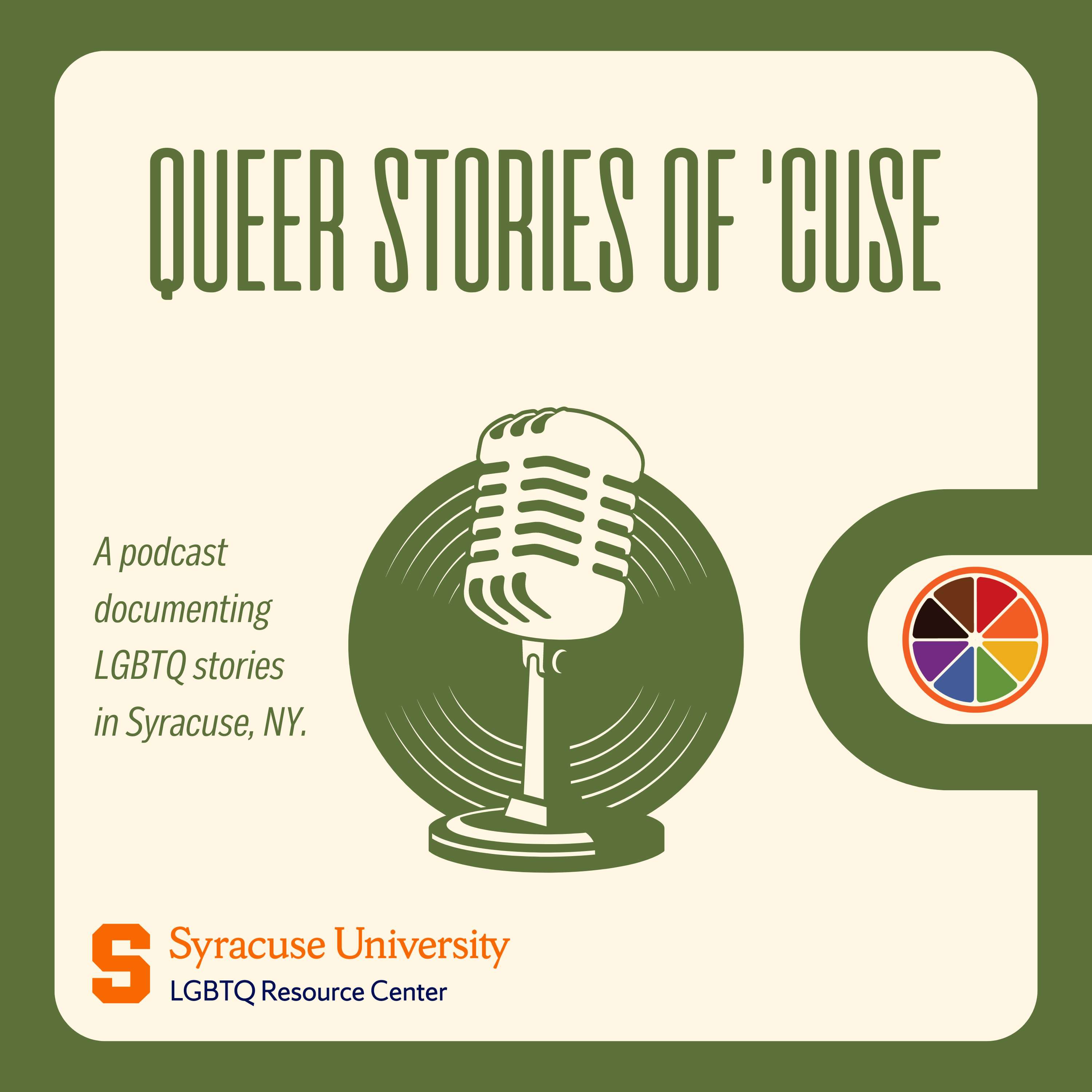 Queer Stories of 'Cuse podcast artwork