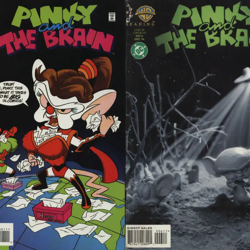 What if Pinky and The Brain tried to be comic book superheroes and low-budget horror movie directors to take over the world?