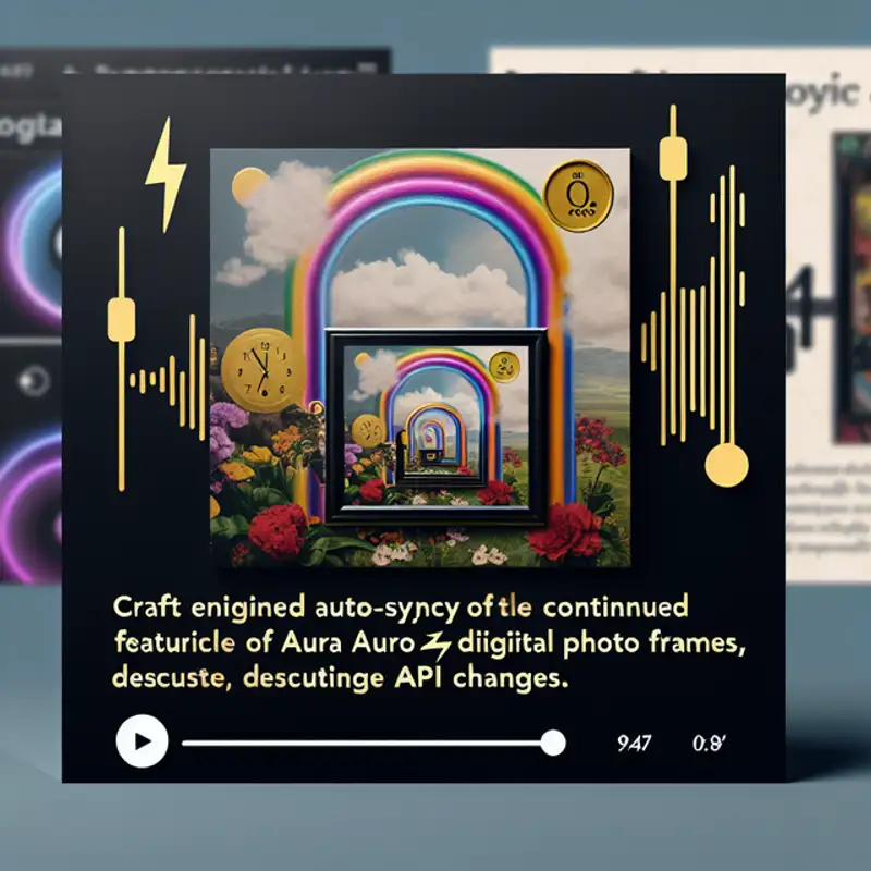 Aura Photo Frames Auto Sync with Google Photos Stays Alive After API Changes