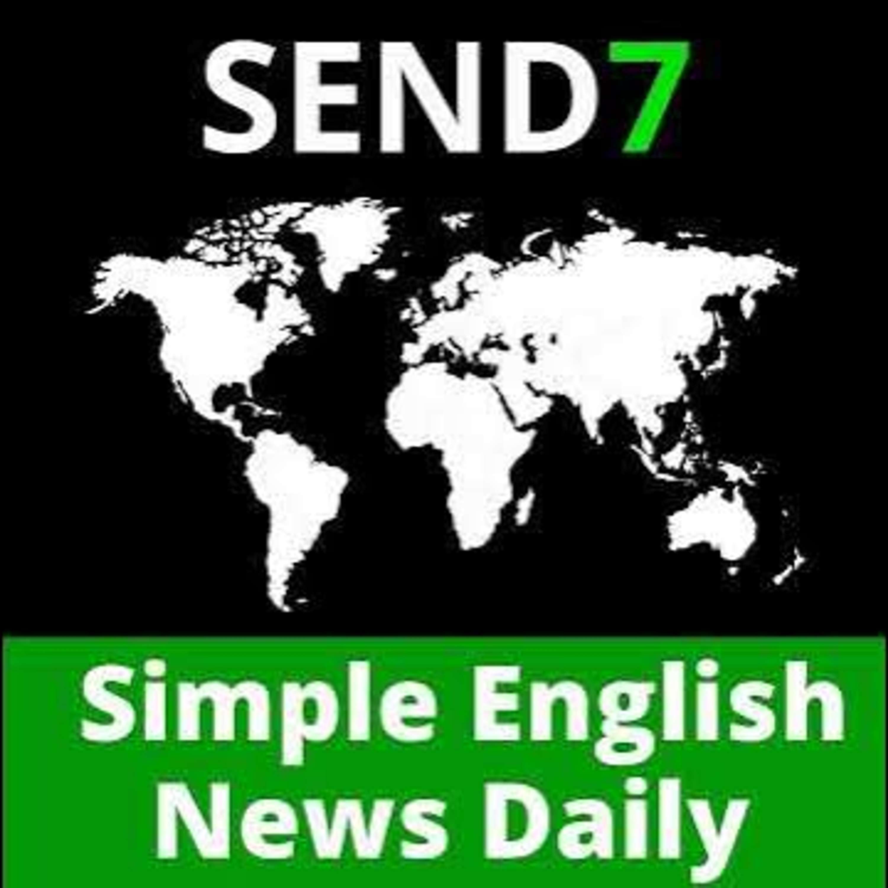 ⚡️ A bonus episode from SEND7: World News in 7 minutes. Friday 21st Feb, 2025