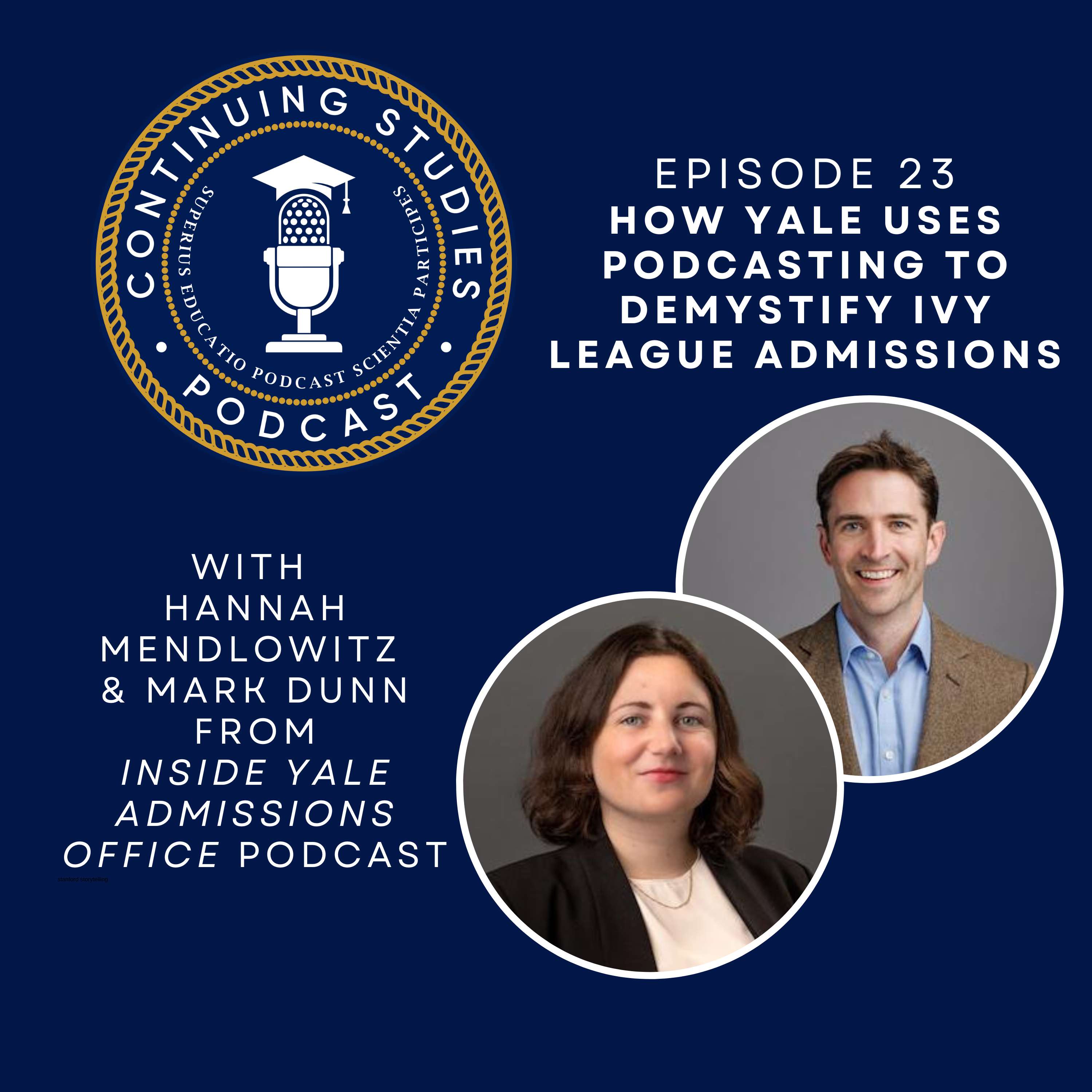 Continuing Studies: for Higher Ed Podcasters