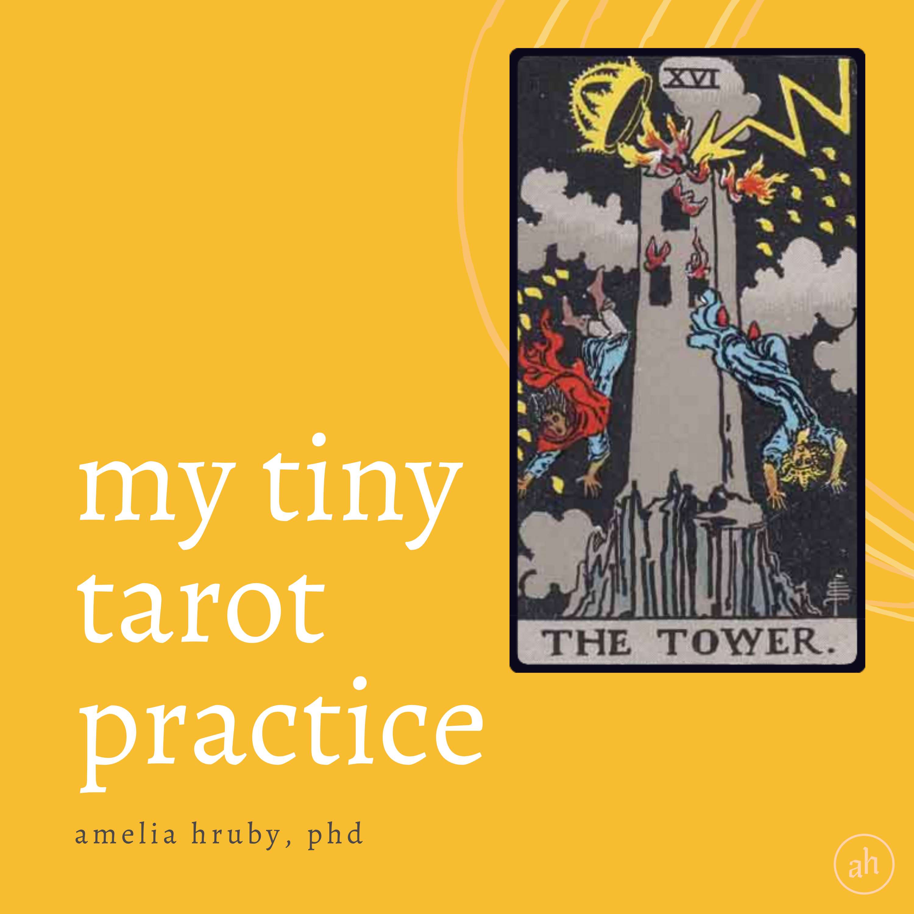 my tiny tarot practice