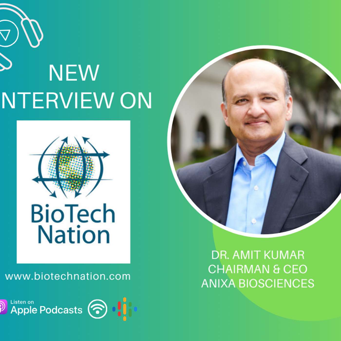 A Vaccine for Breast Cancer??? Dr. Amit Kumar, President & CEO, Anixa Biosciences