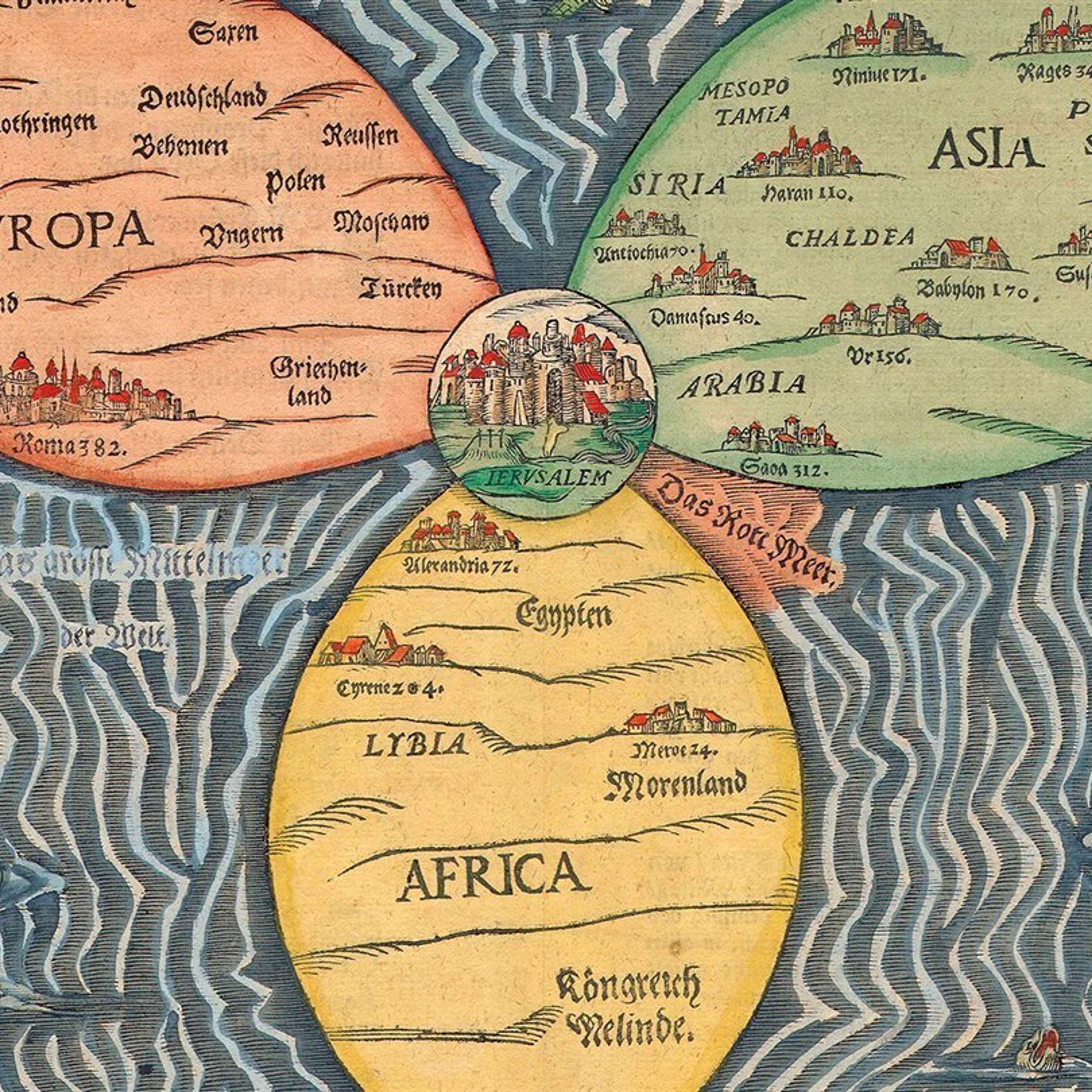 De Ptolomeo a los satélites: la historia de los mapas (IV): La cartografía del Renacimiento. Atlas y titanes